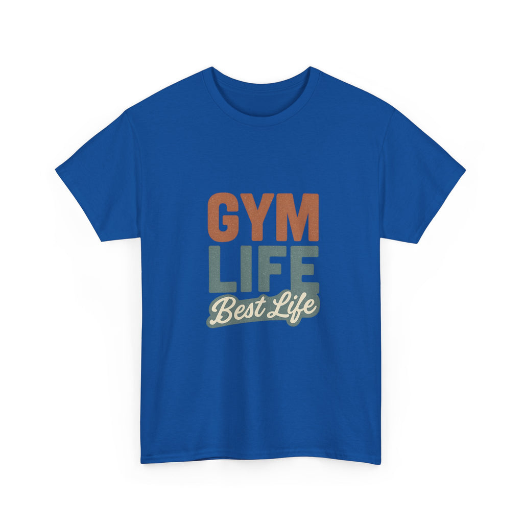 Gym Life Is The Best Life T-Shirt | Fitness Appreciation | Graphic Tee