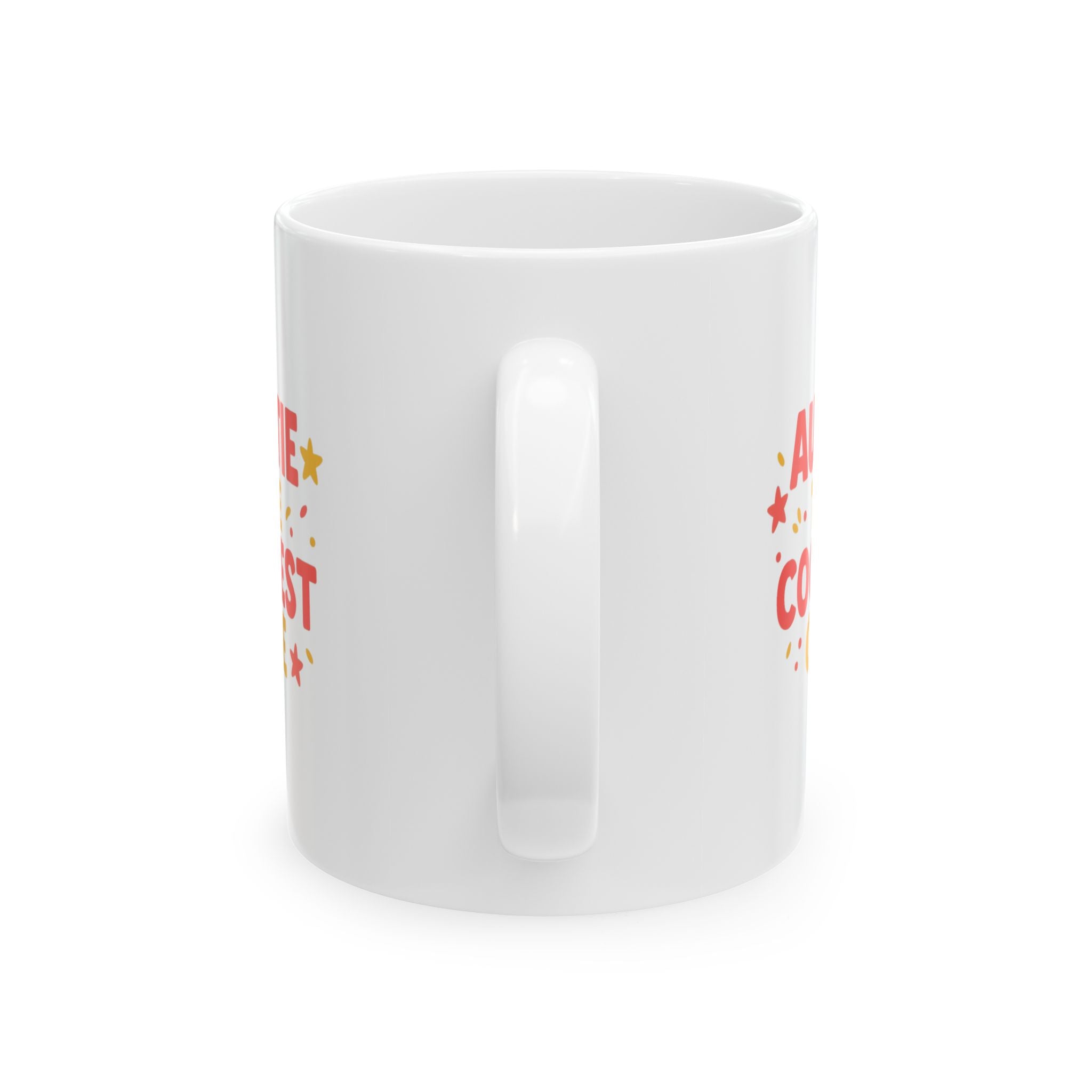 Auntie The Coolest One In The Family Coffee Mug | Unique Gift | Ceramic Mug