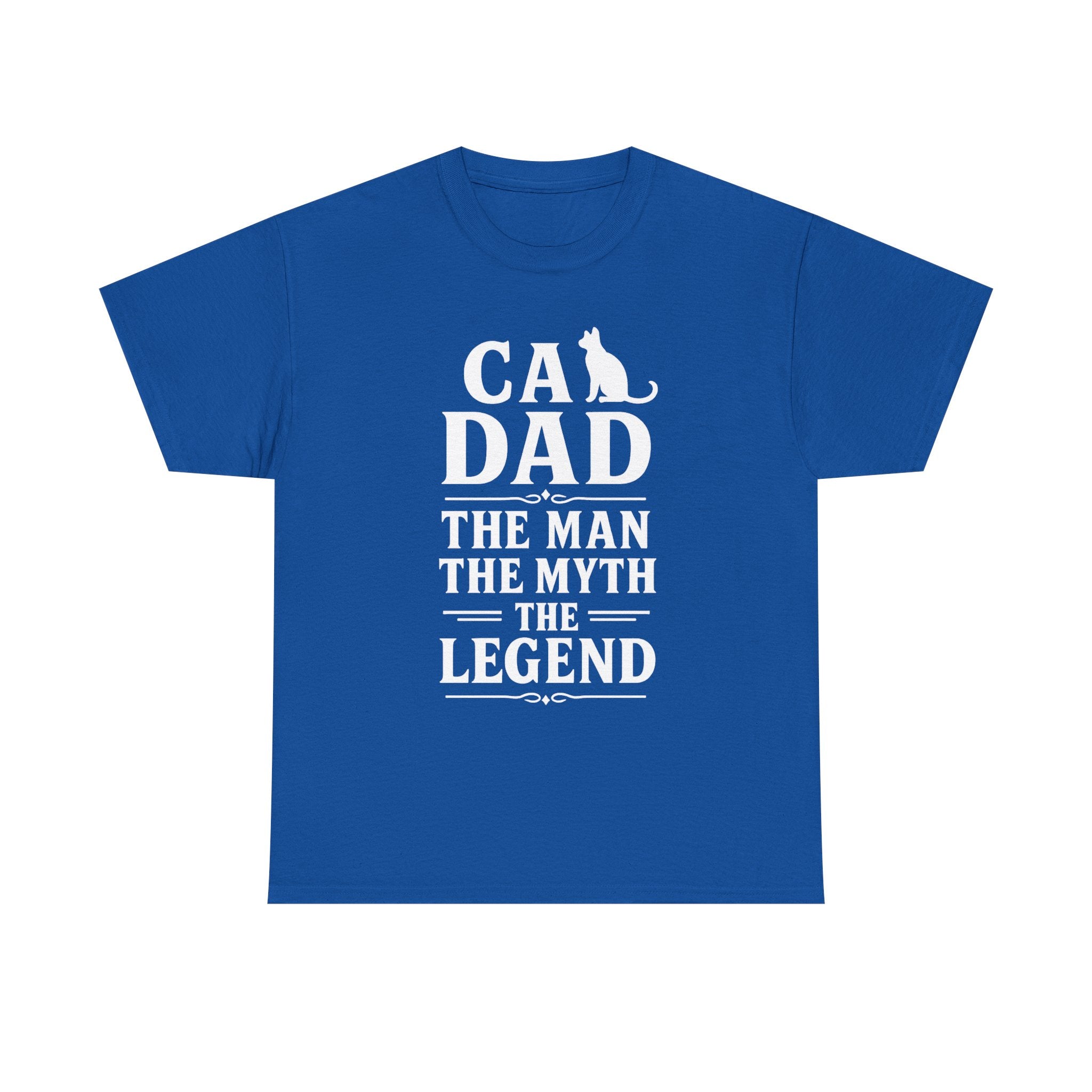 Cat Dad The Man The Myth T-Shirt | Cat Lover Gift | Graphic Tee
