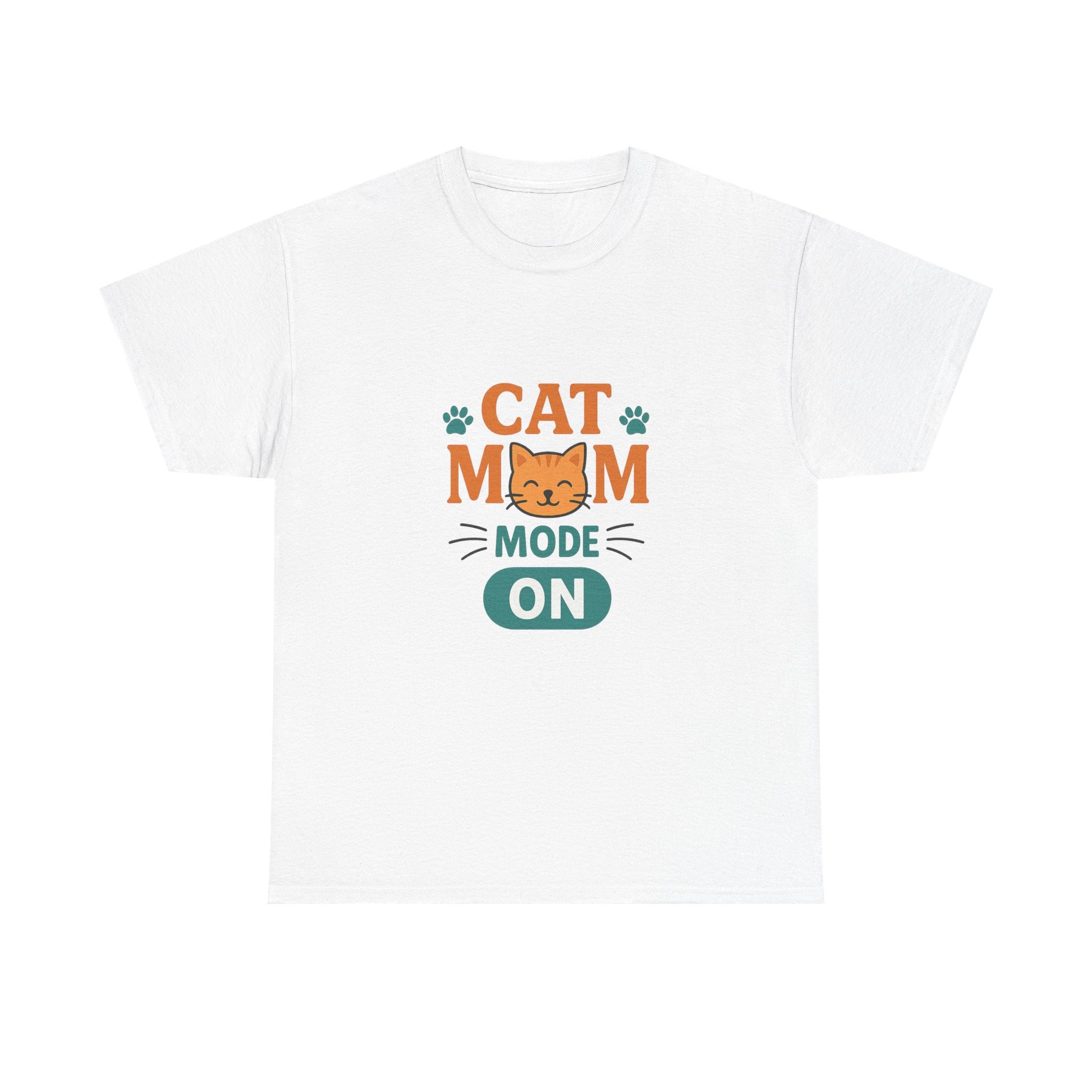 Proud Cat Mom Always Covered In Fur T-Shirt | Cat Lover Gift | Graphic Tee