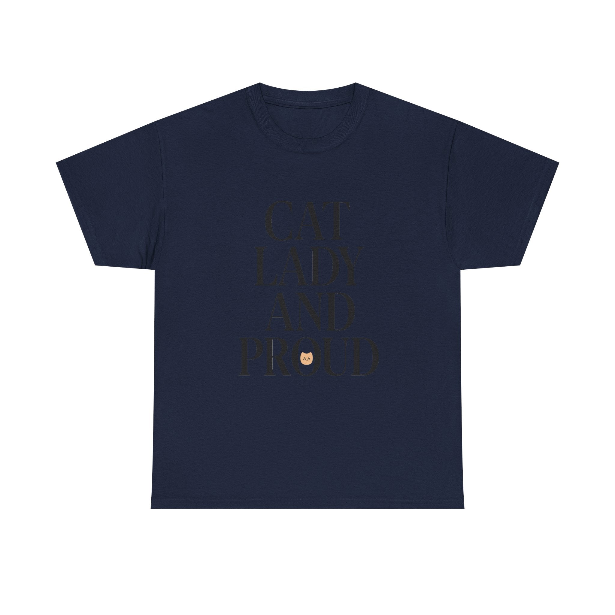 Cat Lady and Proud T-Shirt | Cat Lover Gift | Graphic Tee