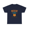 Adopt Dont Shop Cat Mom T-Shirt | Rescue Cat Lover Gift | Graphic Tee