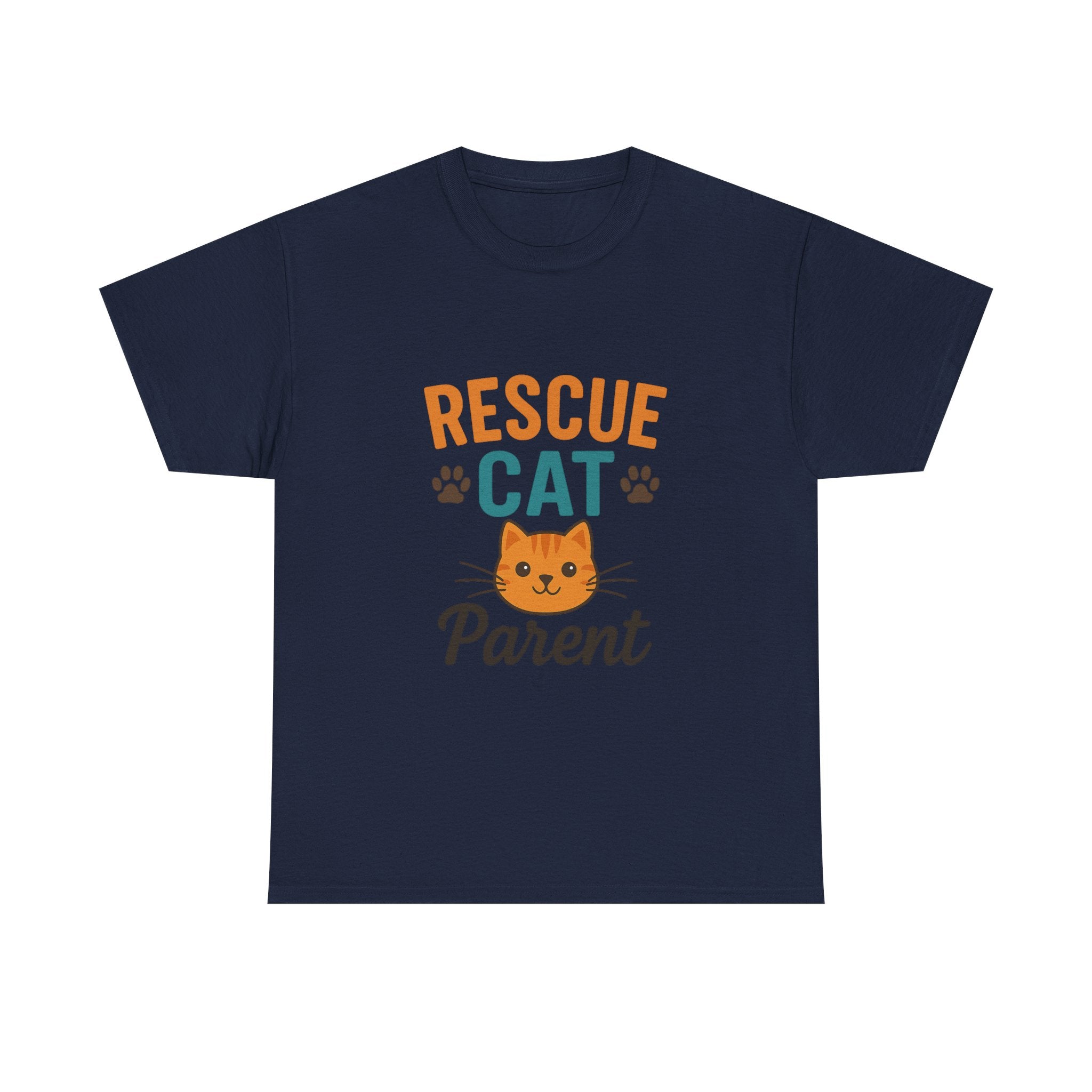 Adopt Dont Shop Cat Mom T-Shirt | Rescue Cat Lover Gift | Graphic Tee