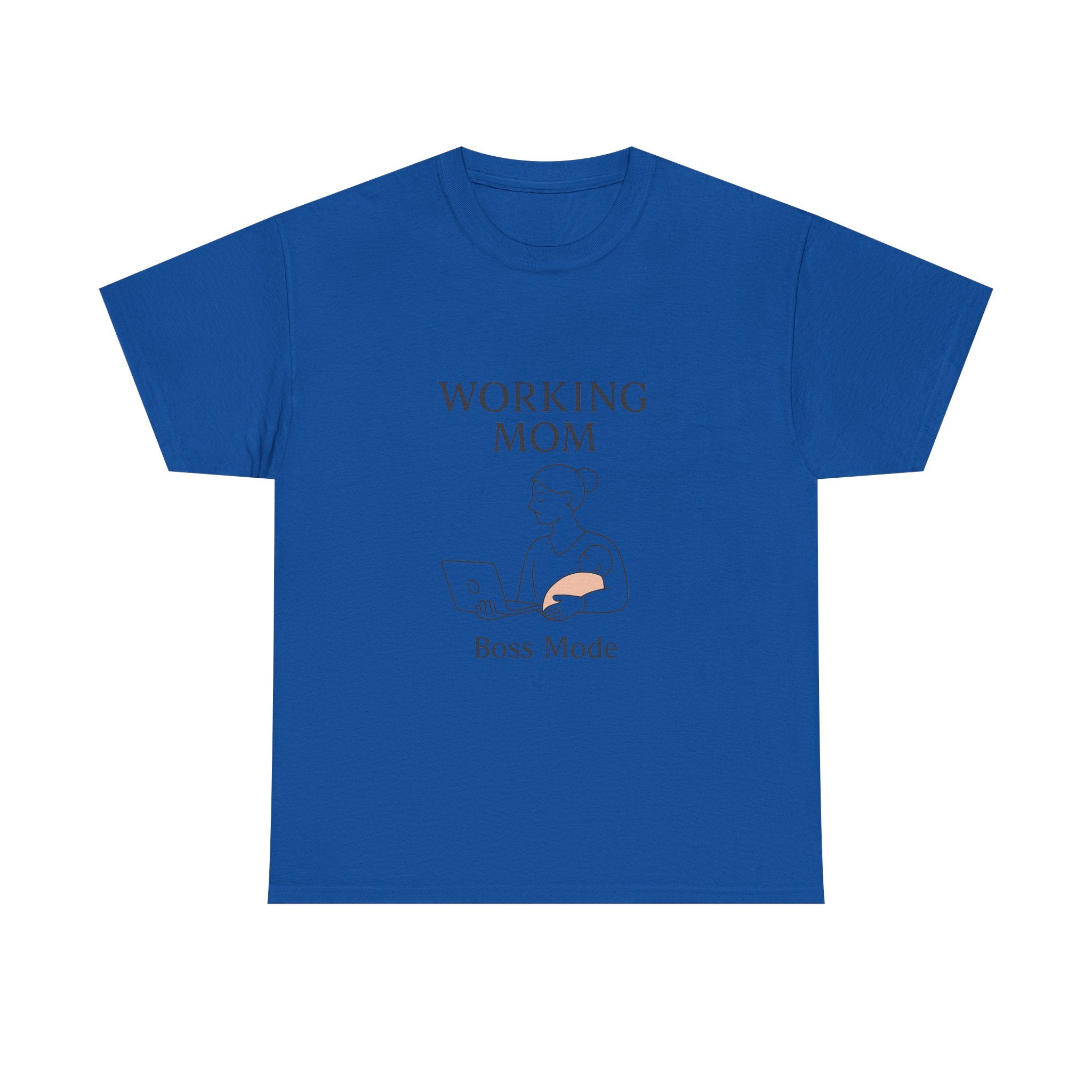 Working Mom Boss Mode On T-Shirt | Funny Mom Humor | Graphic Tee