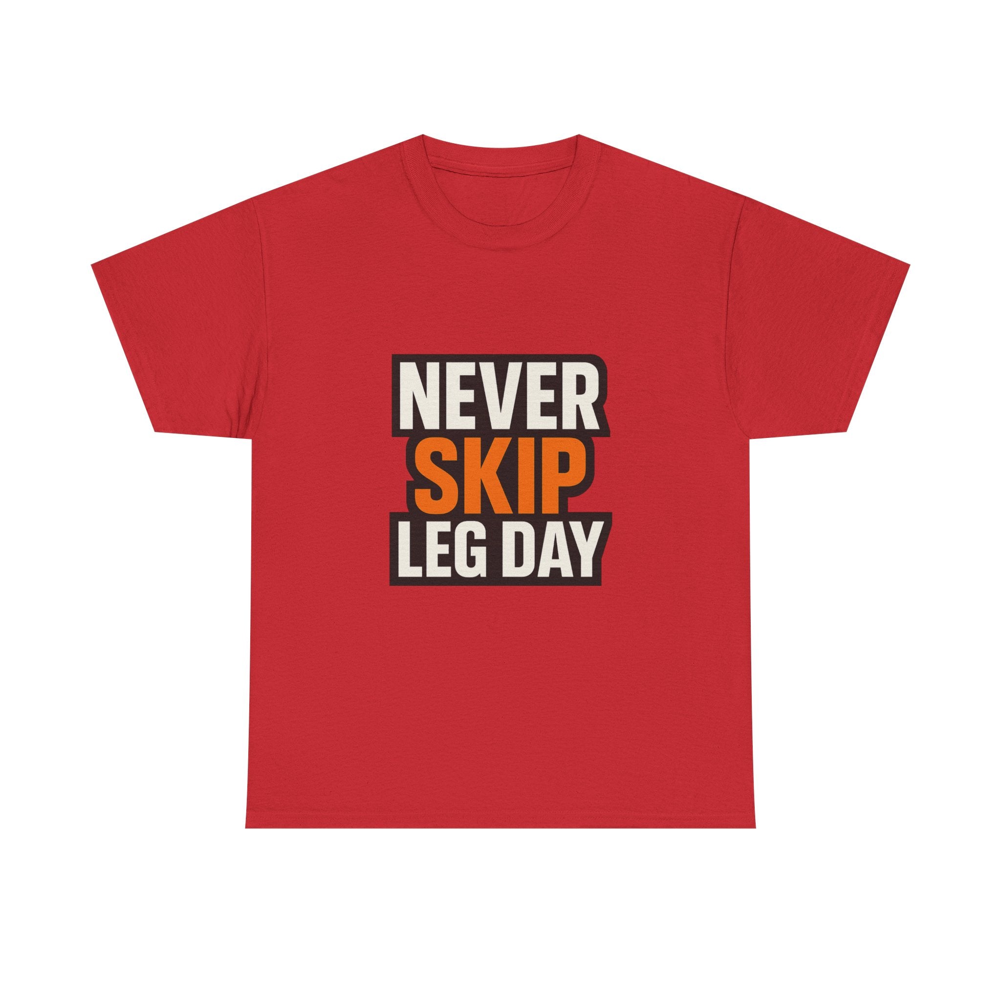 Leg Day No Excuses T-Shirt | Gym Motivation Gift | Graphic Tee