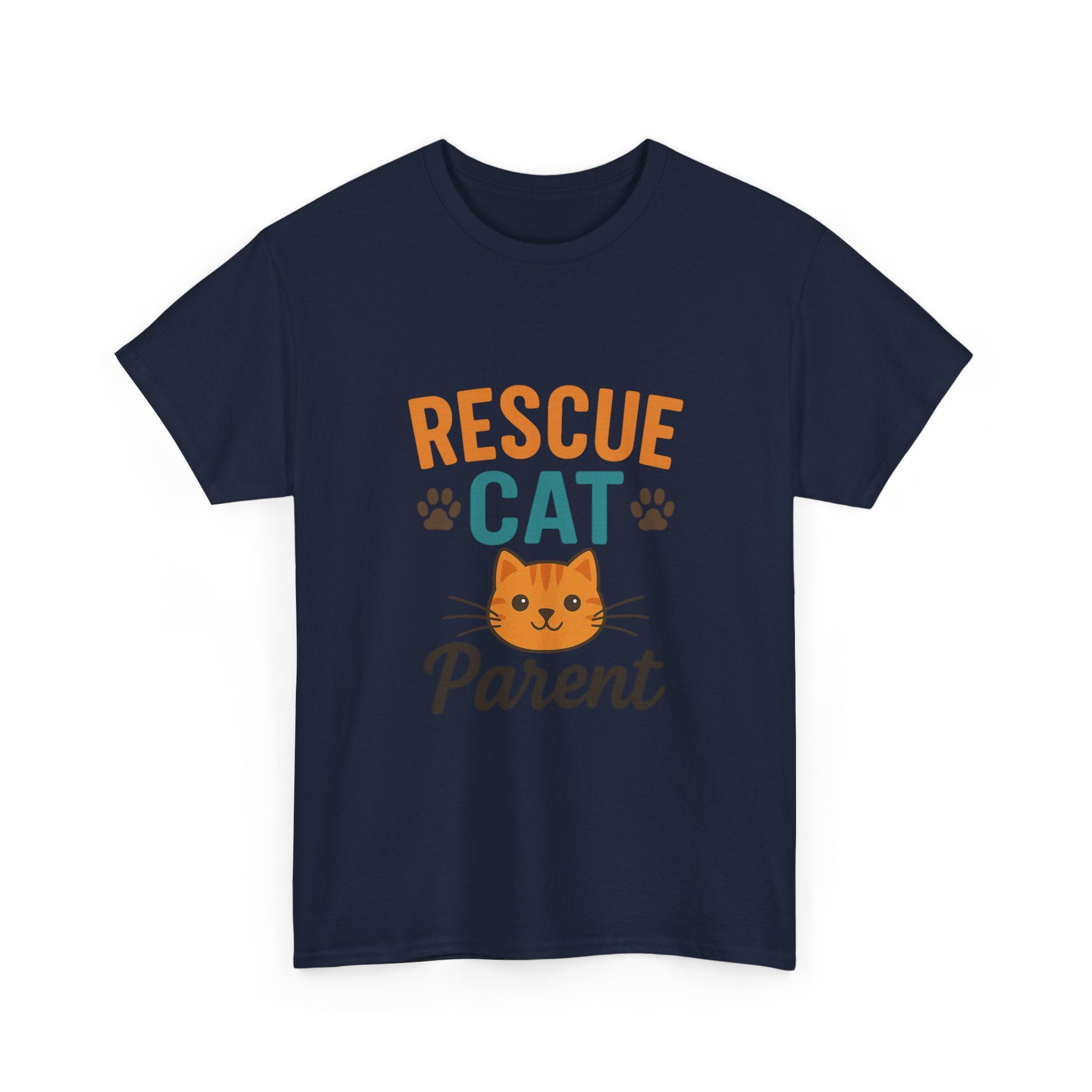 Adopt Dont Shop Cat Mom T-Shirt | Rescue Cat Lover Gift | Graphic Tee