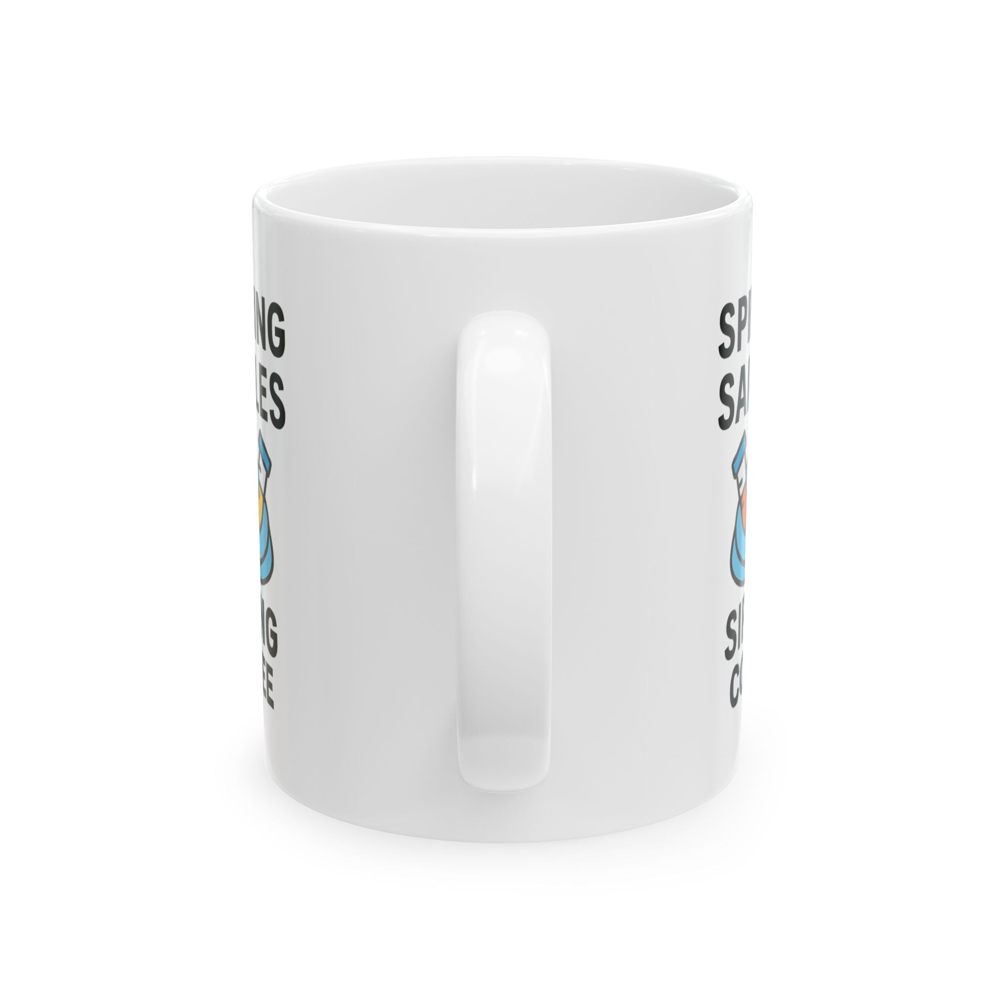 Lab Tech Spinning Samples Sipping Coffee Coffee Mug | Coffee Lover Gift | Ceramic Mug