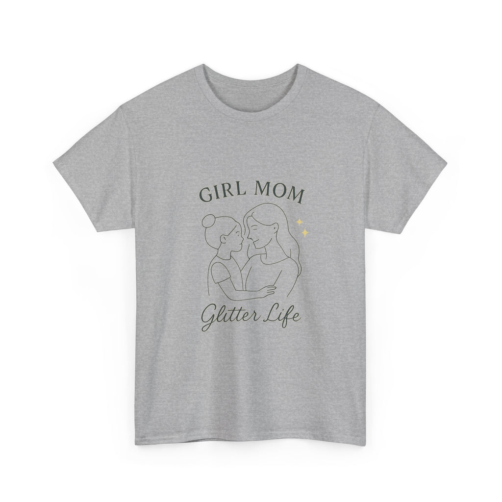 Girl Mom Hair Bows And Chaos T-Shirt | Funny Girl Mom Gift | Graphic Tee