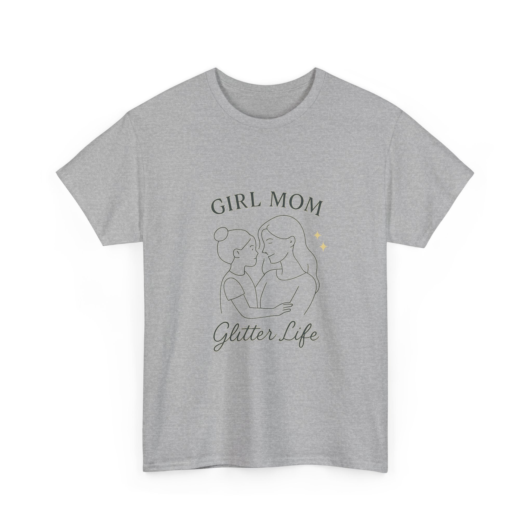 Girl Mom Hair Bows And Chaos T-Shirt | Funny Girl Mom Gift | Graphic Tee
