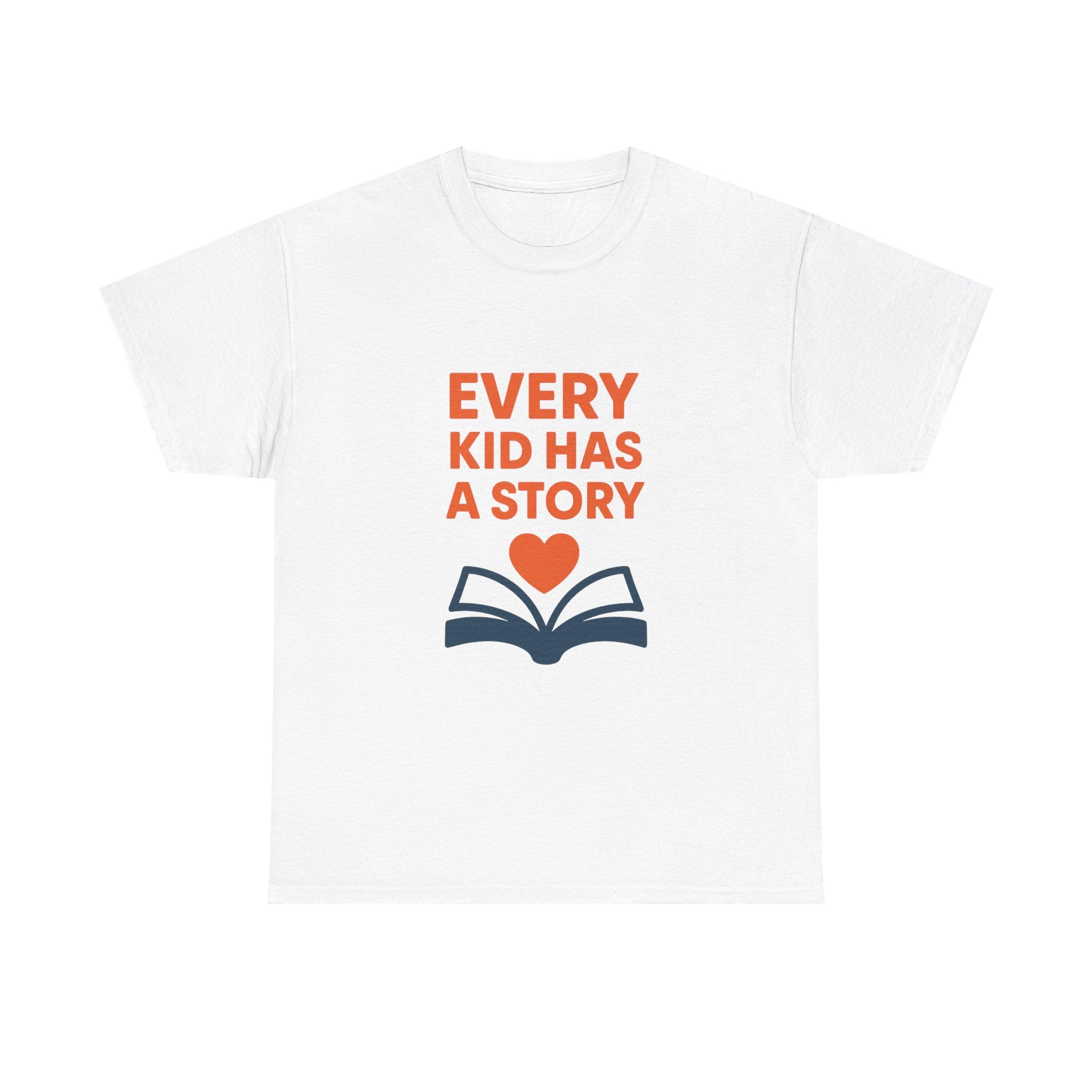 Special Education Teacher Every Kid Has A Story T-Shirt | Cat Lover Gift | Graphic Tee