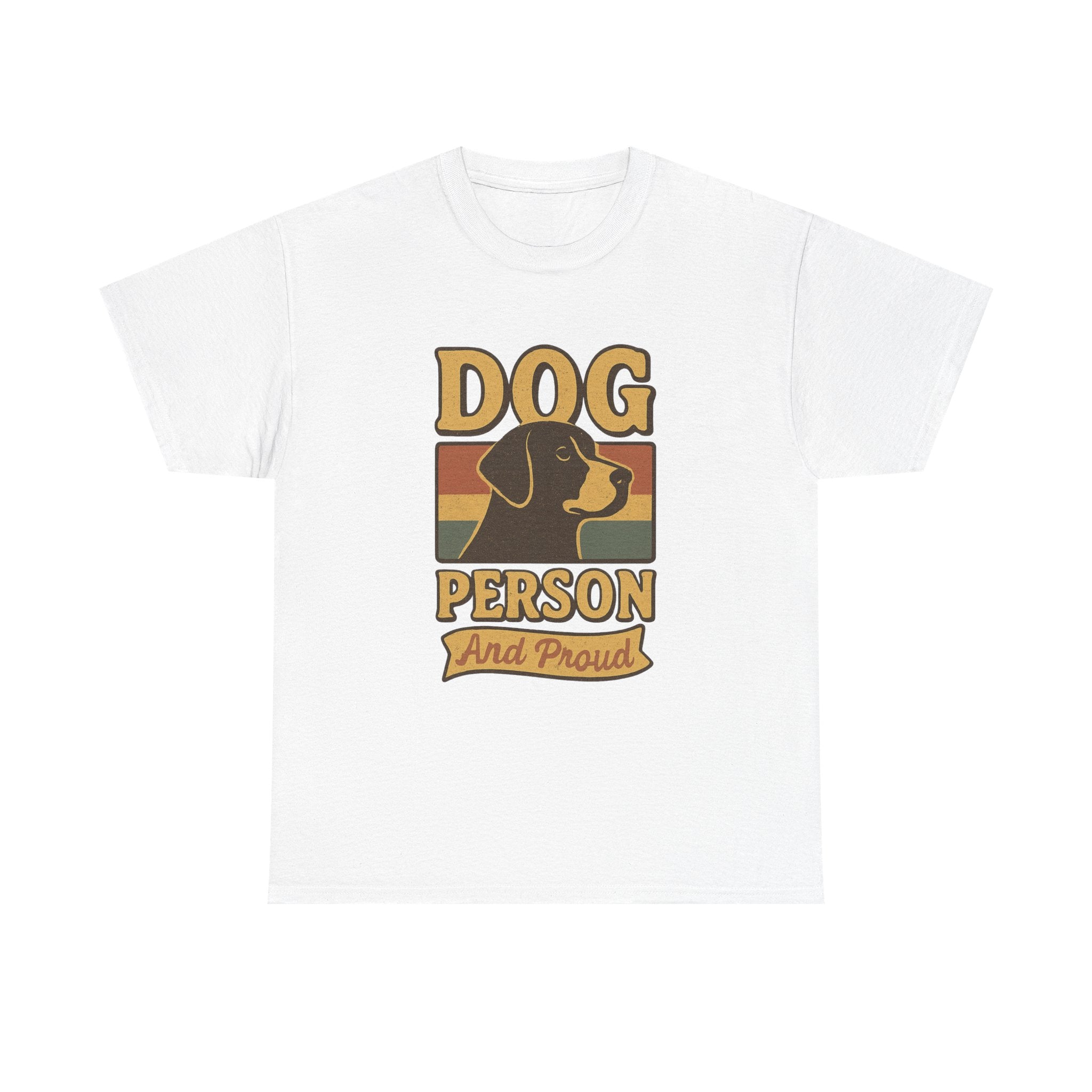 Dog Person Not A Cat Person T-Shirt | Funny Dog Lover Humor | Graphic Tee