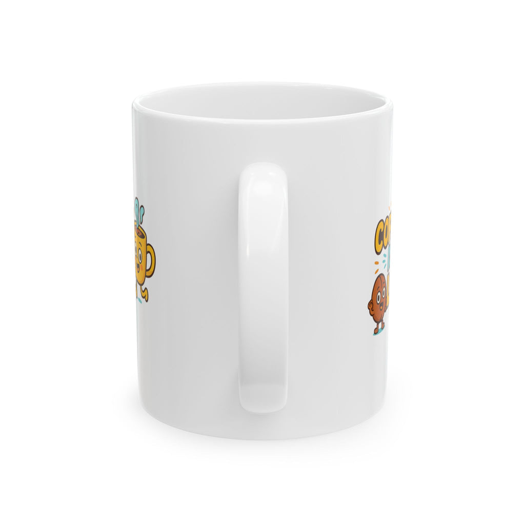 Living My Best Life Meaning Coffee Coffee Mug | Coffee Lover Humor | Ceramic Mug