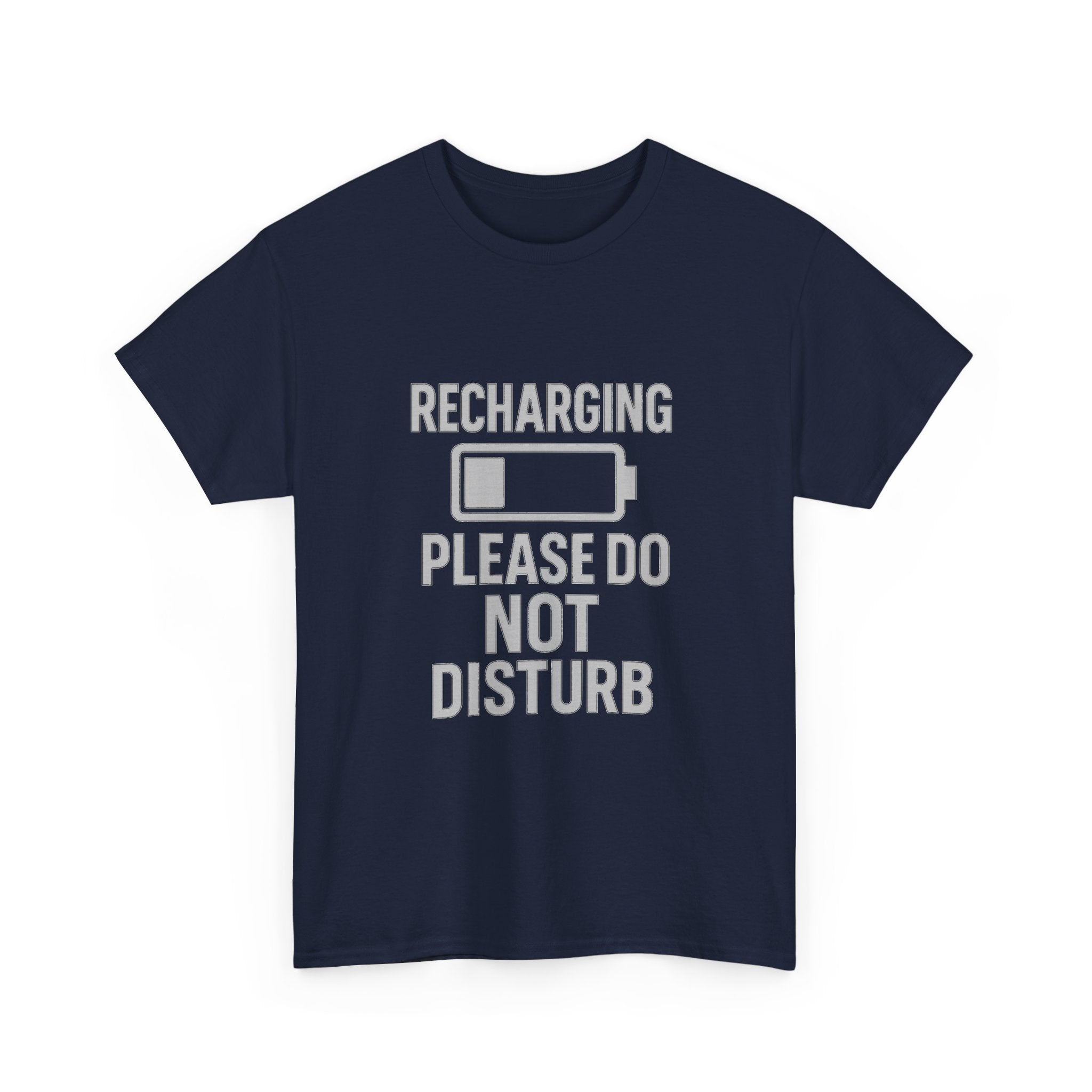 Introvert Recharging Please Do Not Disturb T-Shirt | Unique Gift | Graphic Tee