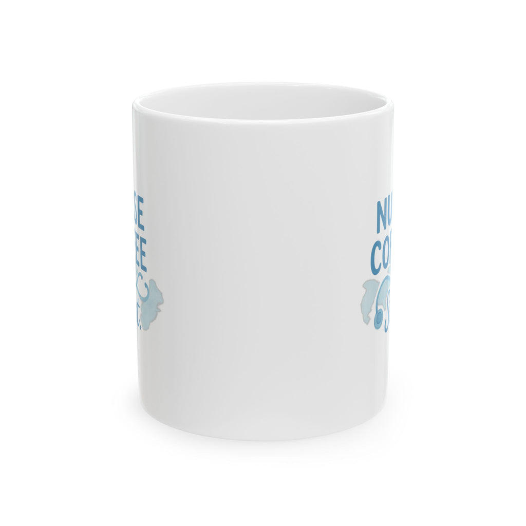 This Nurse Needs Coffee Stat Coffee Mug | Nurse Humor Gift | Ceramic Mug