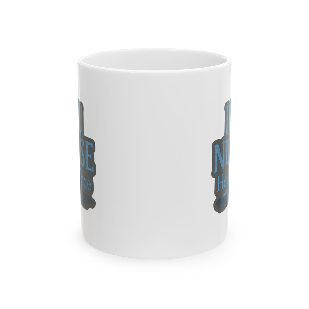 ICU Nurse Saving Lives One Cup At A Time Coffee Mug | Nurse Appreciation | Ceramic Mug