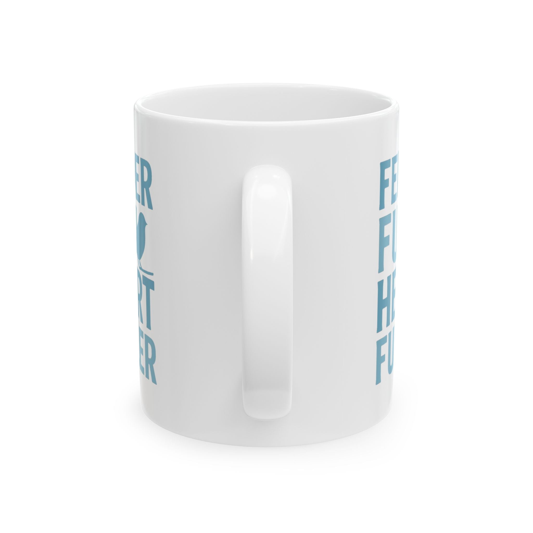 Birder Feeder Full Heart Fuller Coffee Mug | Bird Lover Gift | Ceramic Mug
