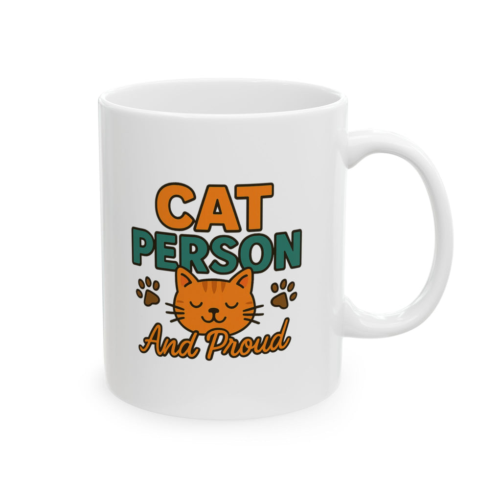Cat Person Loading Please Wait Coffee Mug | Funny Cat Lover Gift | Ceramic Mug