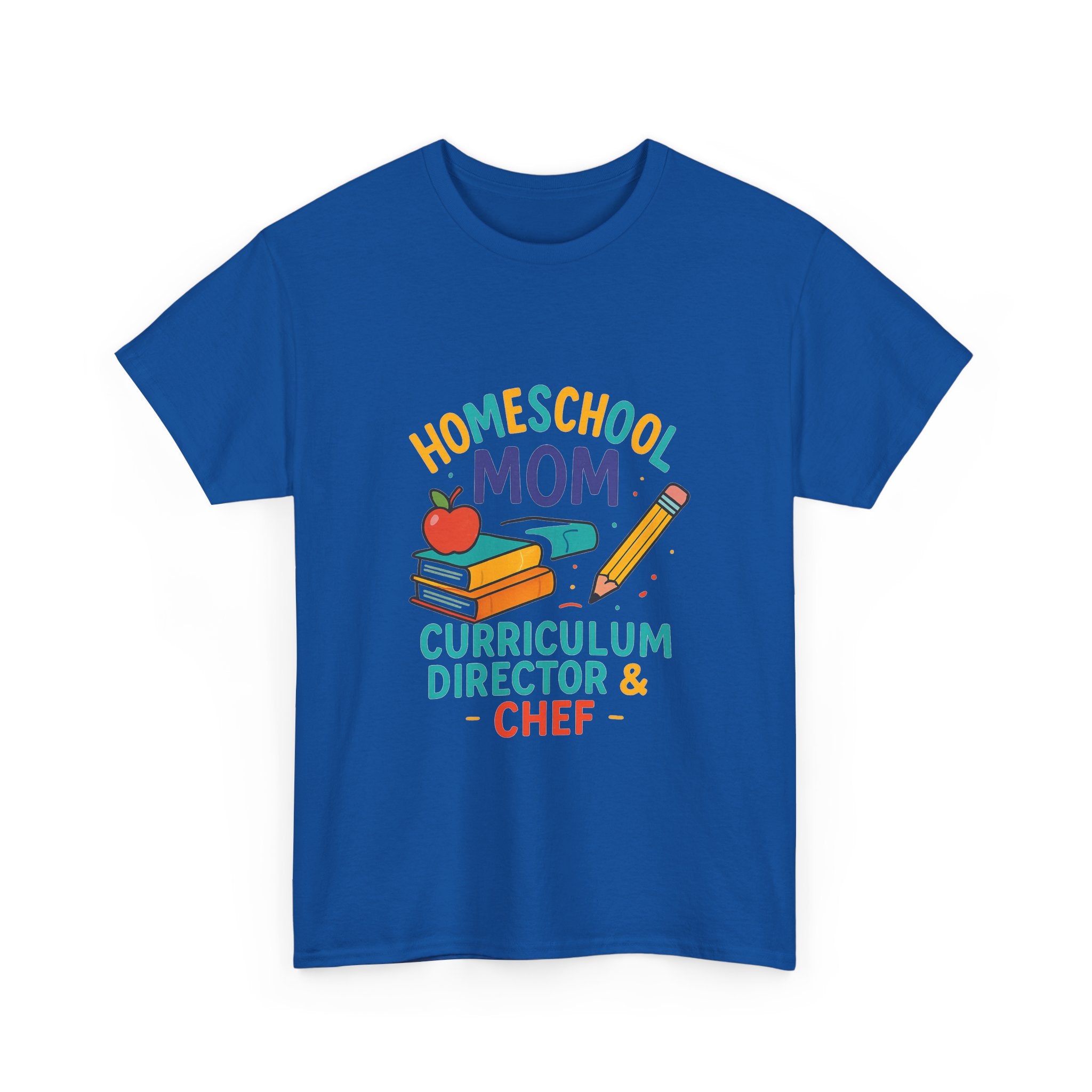 Homeschool Mom Curriculum Director And Chef T-Shirt