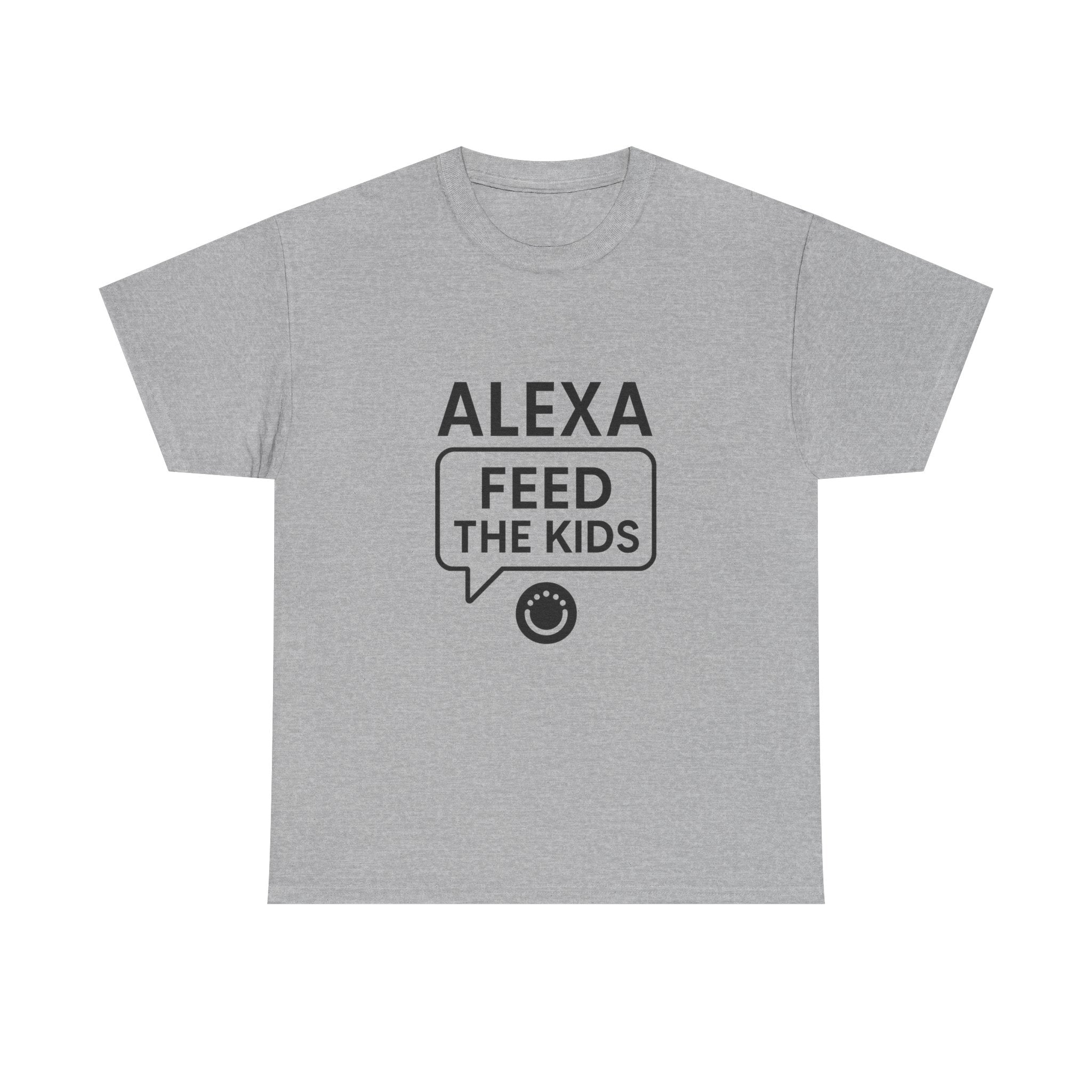 Alexa Feed The Kids Mom T-Shirt | Gift for Mom | Graphic Tee