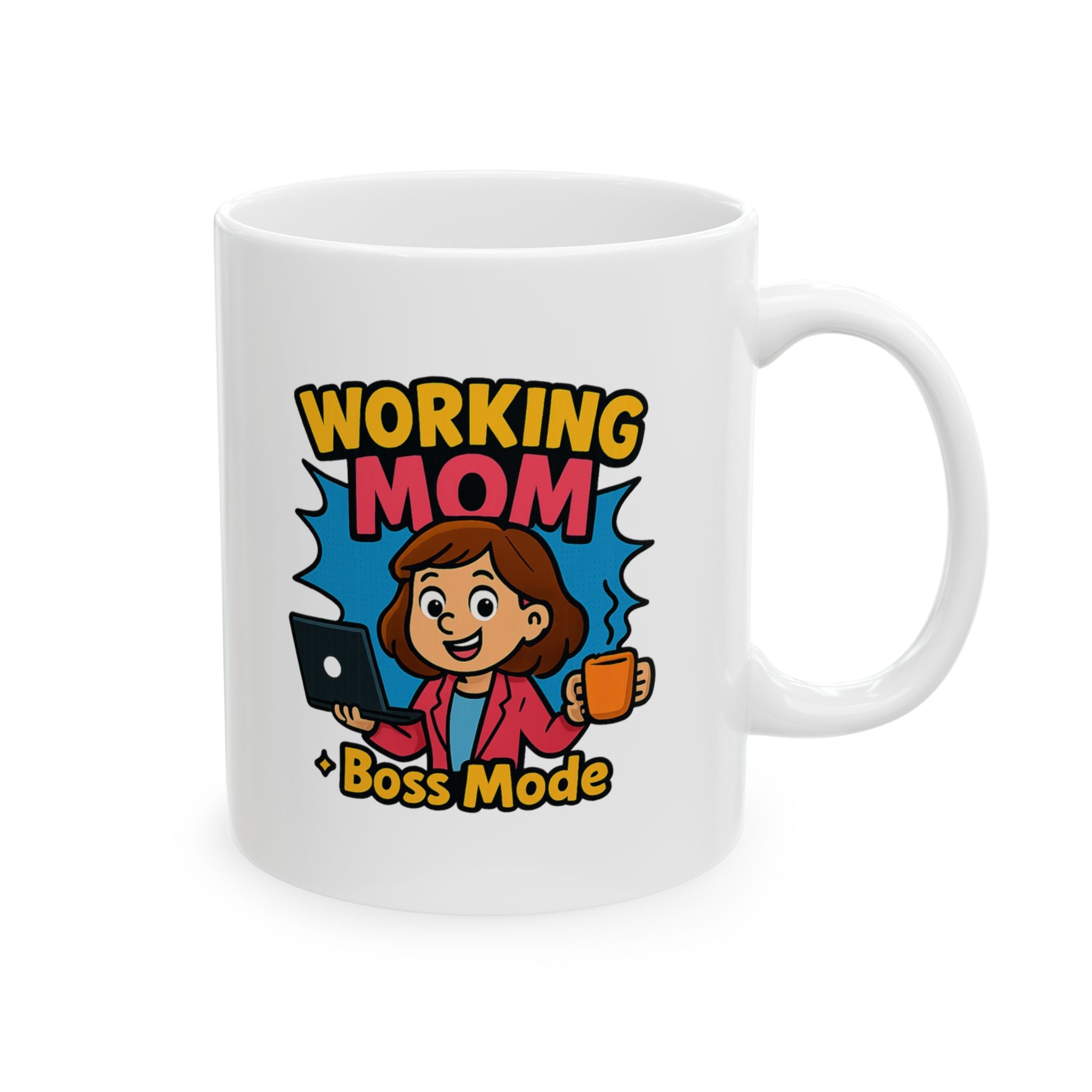 Working Mom Killing It At Both Jobs Coffee Mug | Working Mom Gift | Ceramic Mug