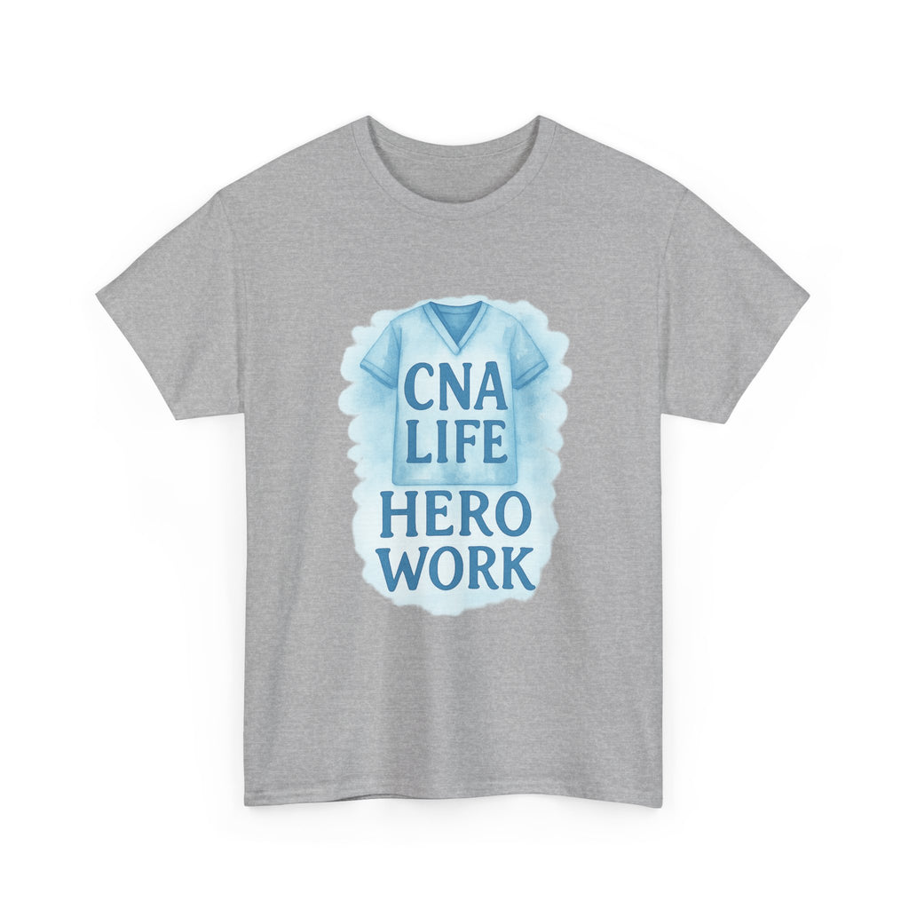 CNA Life Coffee And Compassion T-Shirt | Funny CNA Gift | Graphic Tee