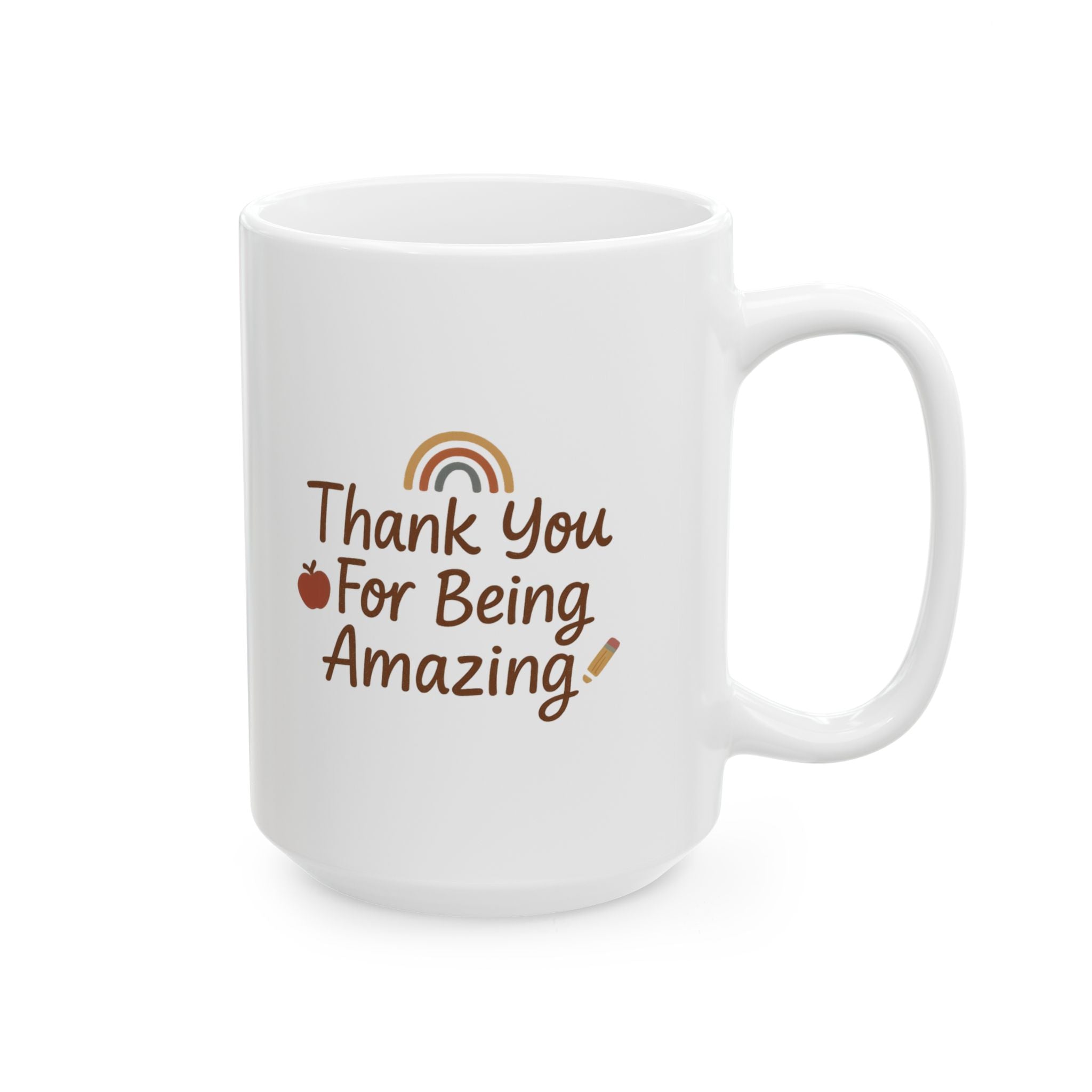 Teacher Appreciation Thank You Coffee Mug | Teacher Gift | Ceramic Mug