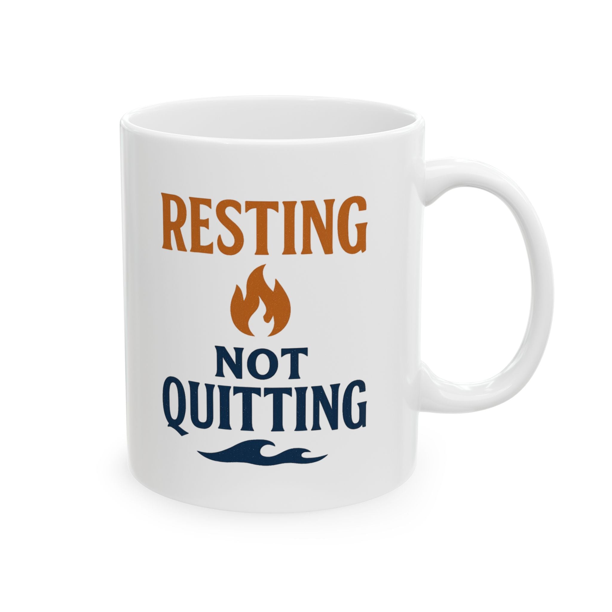 Burnout Survivor Resting But Not Quitting Coffee Mug | Unique Gift | Ceramic Mug