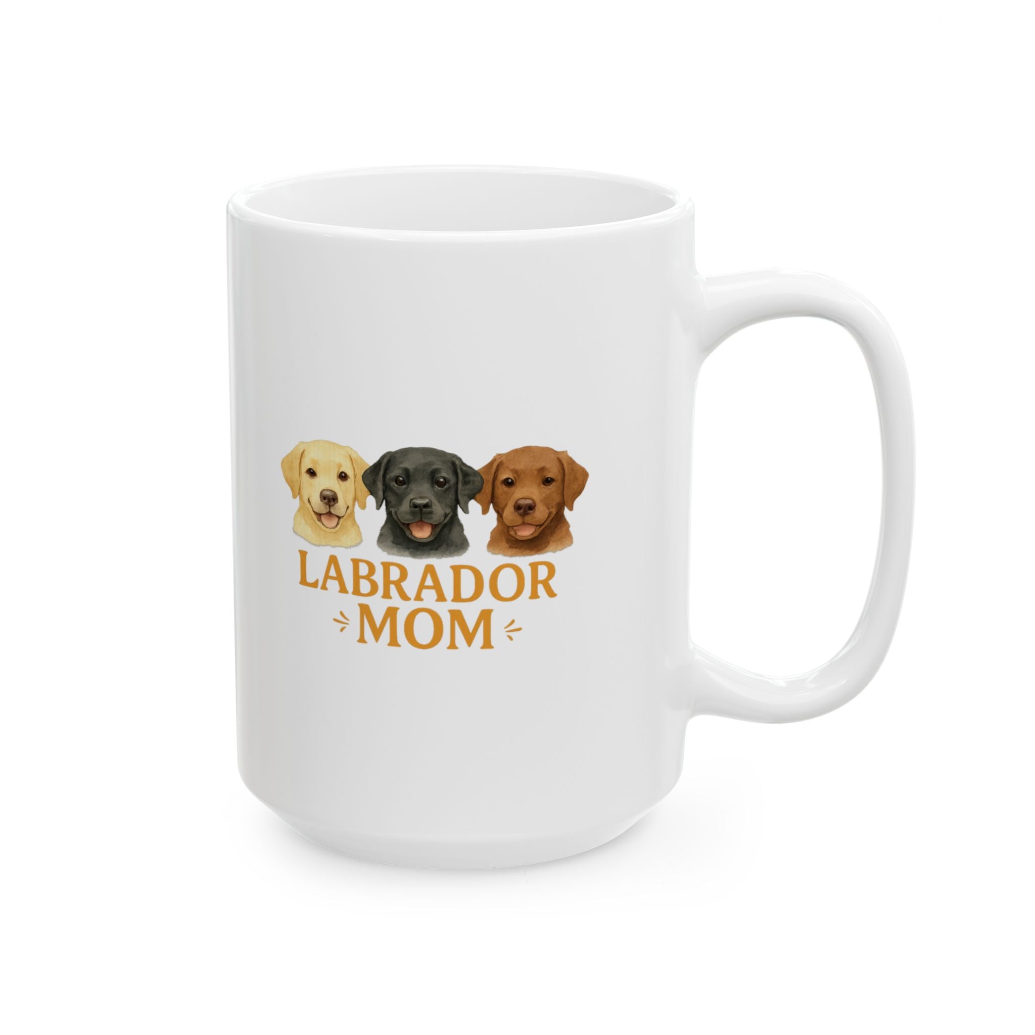 Labrador Mom Yellow Black Chocolate All Of Them Ceramic Mug