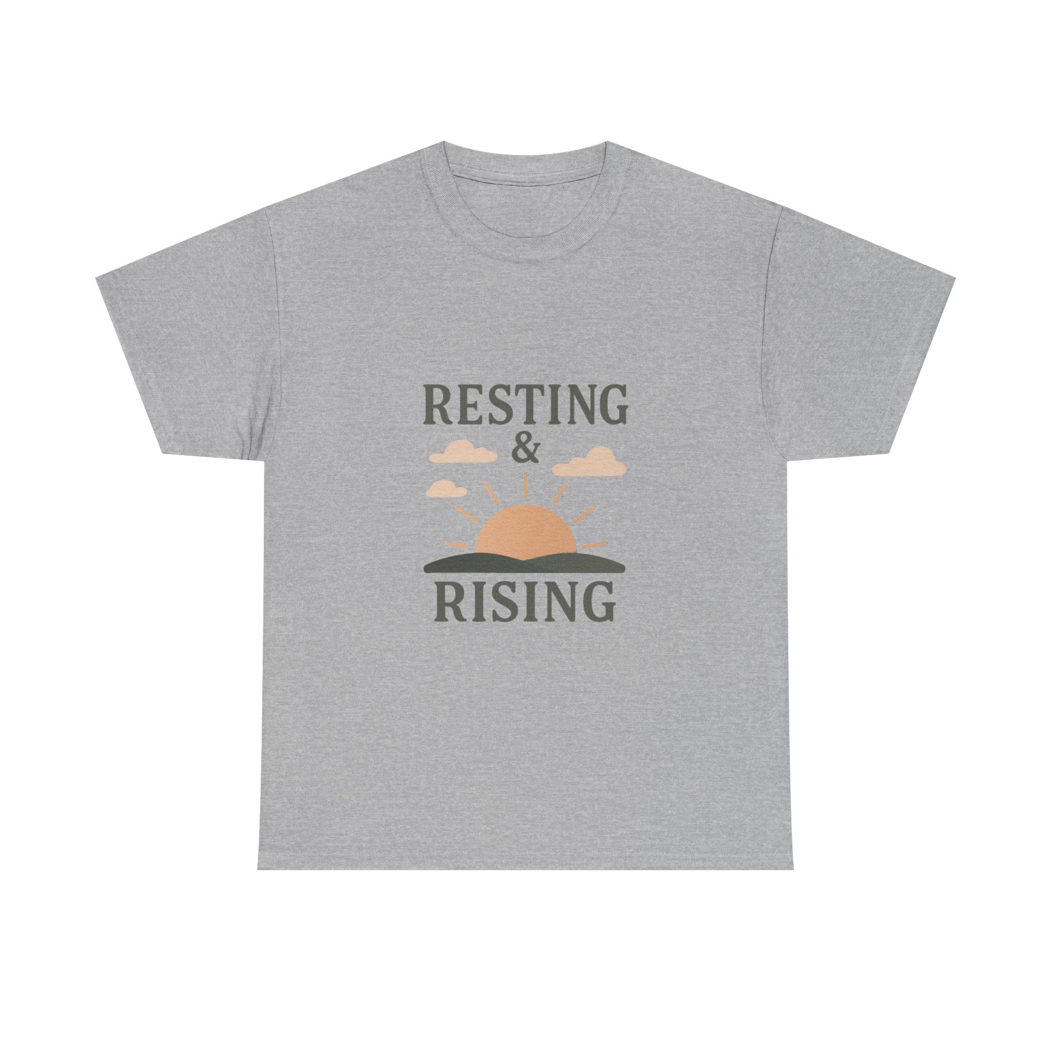 Burnout Survivor Resting And Rising T-Shirt | Unique Gift | Graphic Tee