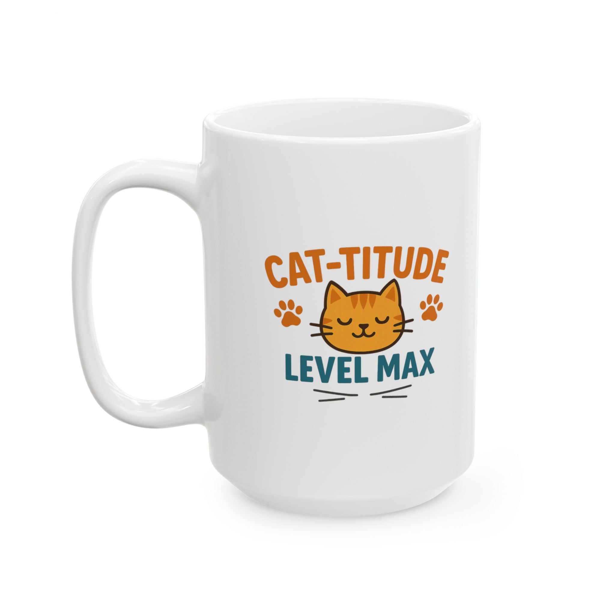 Unapologetically Cat-ty Coffee Mug | Funny Sarcastic Cat Gift | Ceramic Mug