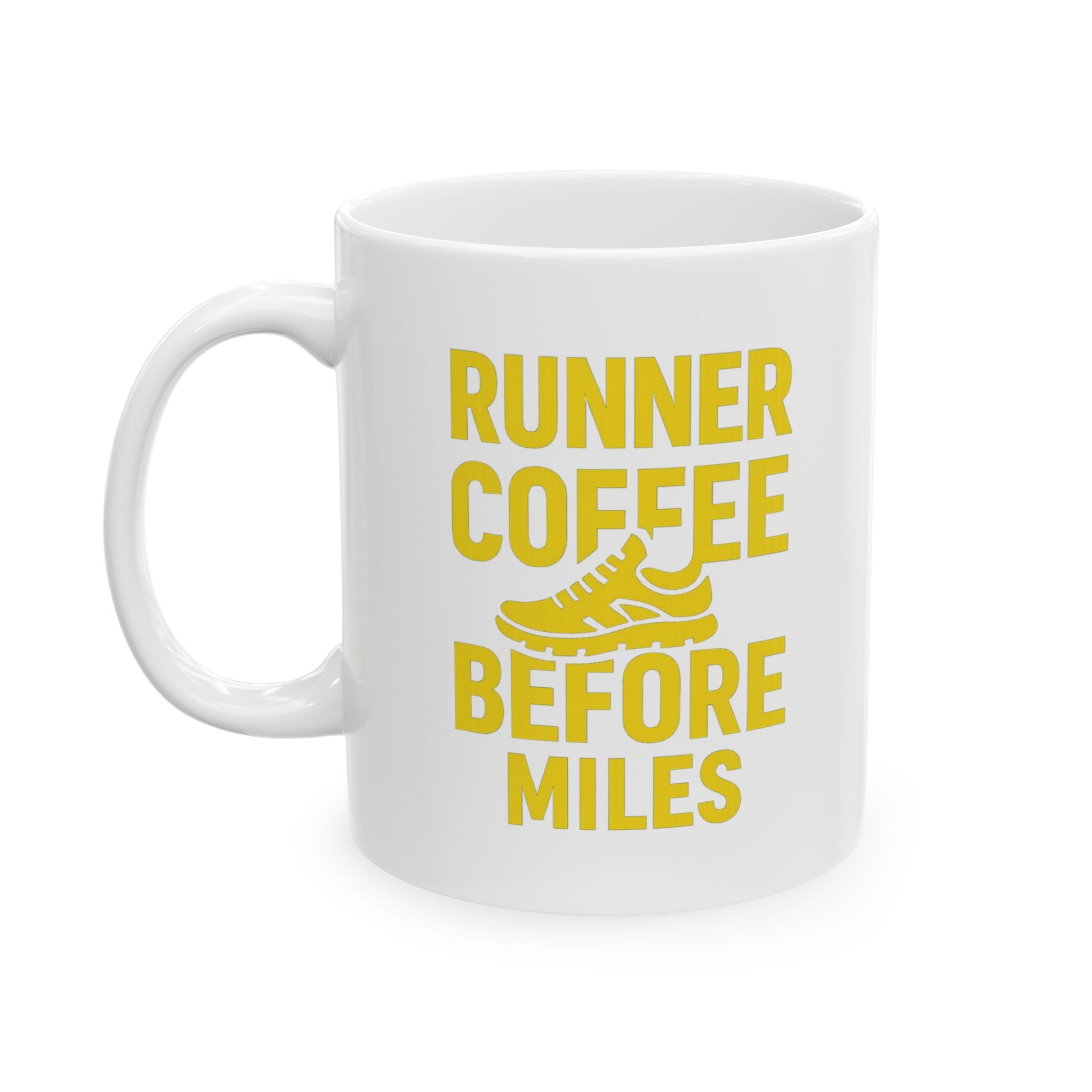 Runner Coffee Before Miles Coffee Mug | Coffee Lover Gift | Ceramic Mug