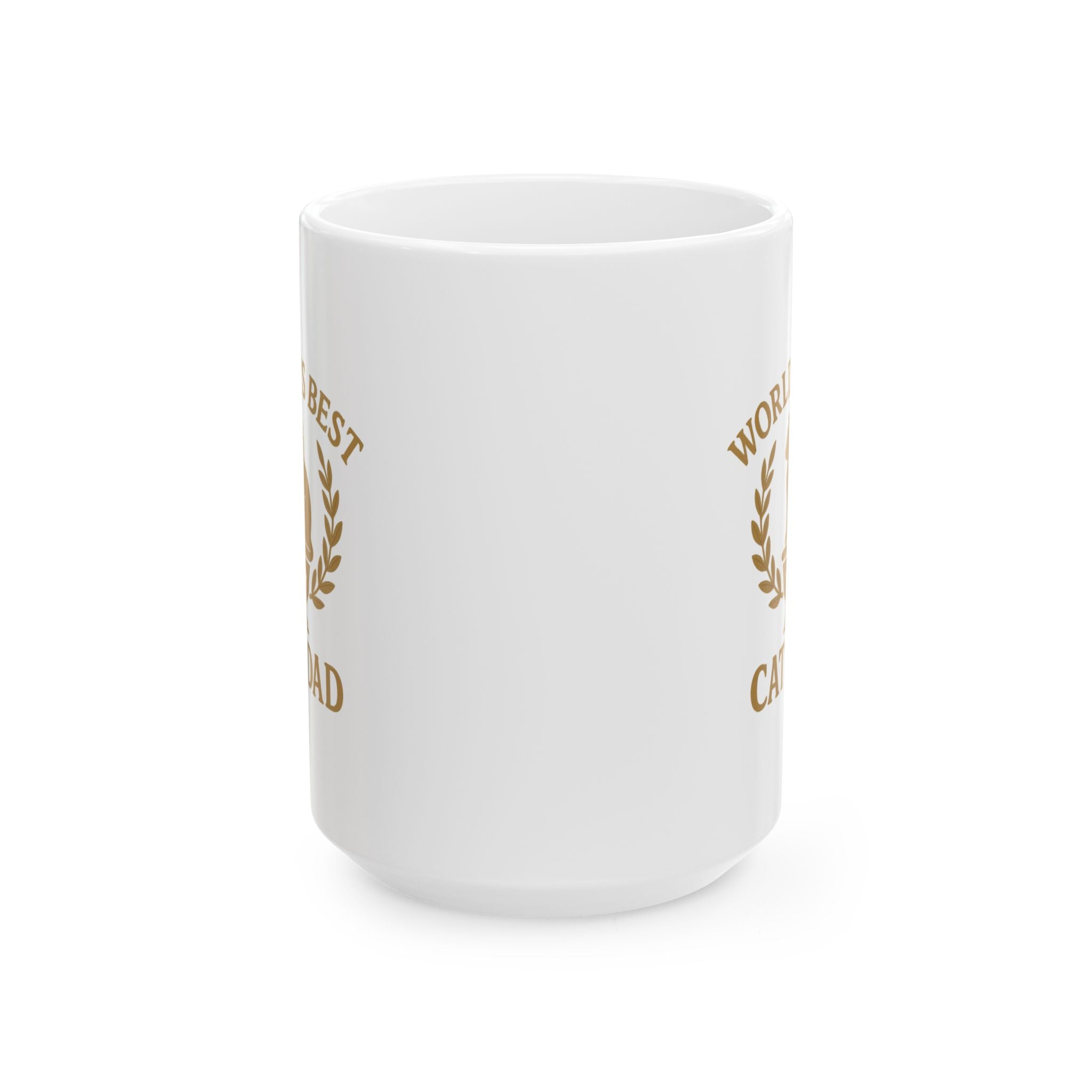 Worlds Best Cat Dad Coffee Mug | Cat Lover Gift | Ceramic Mug