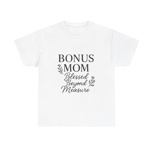 Bonus Mom Blessed Stepmom T-Shirt | Gift for Mom | Graphic Tee