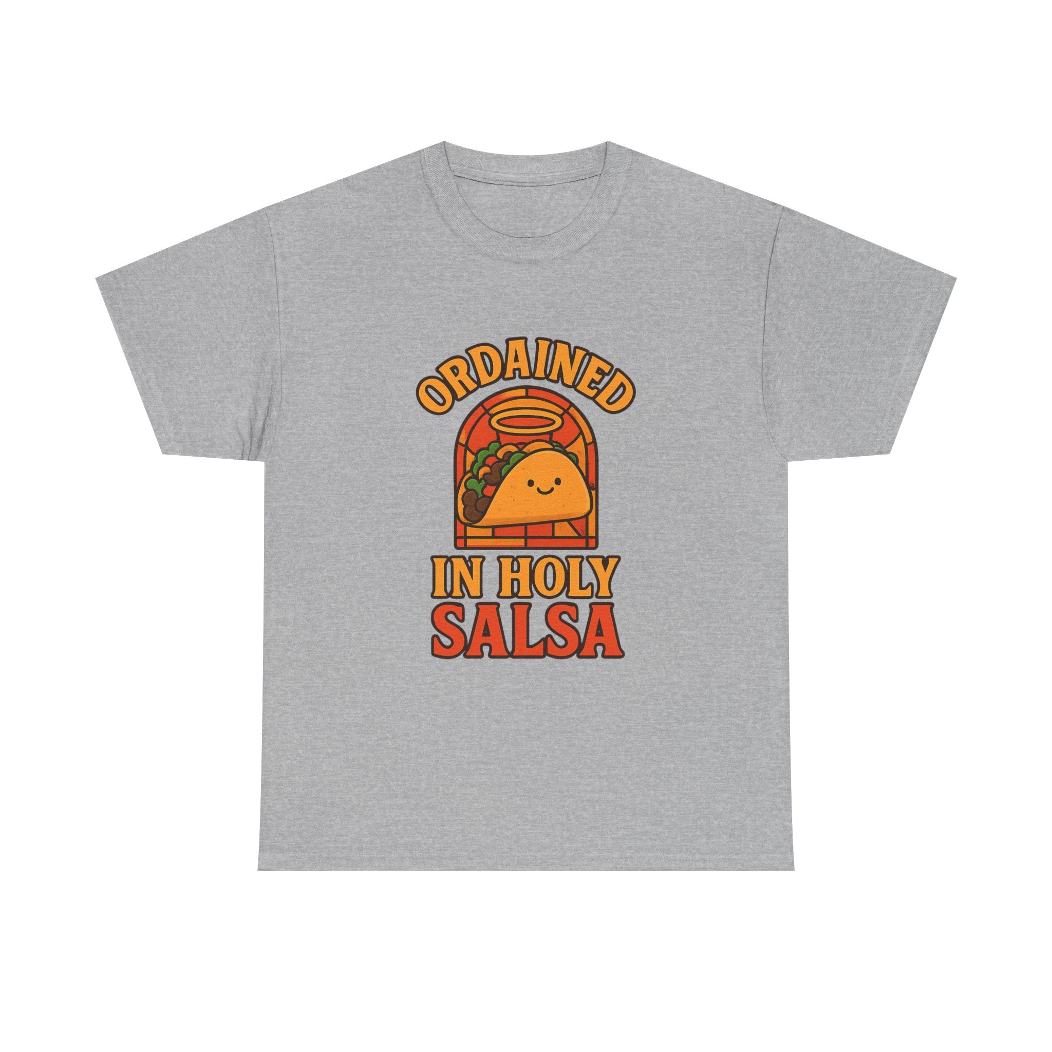 Taco Pastor Ordained In Holy Salsa T-Shirt | Unique Gift | Graphic Tee