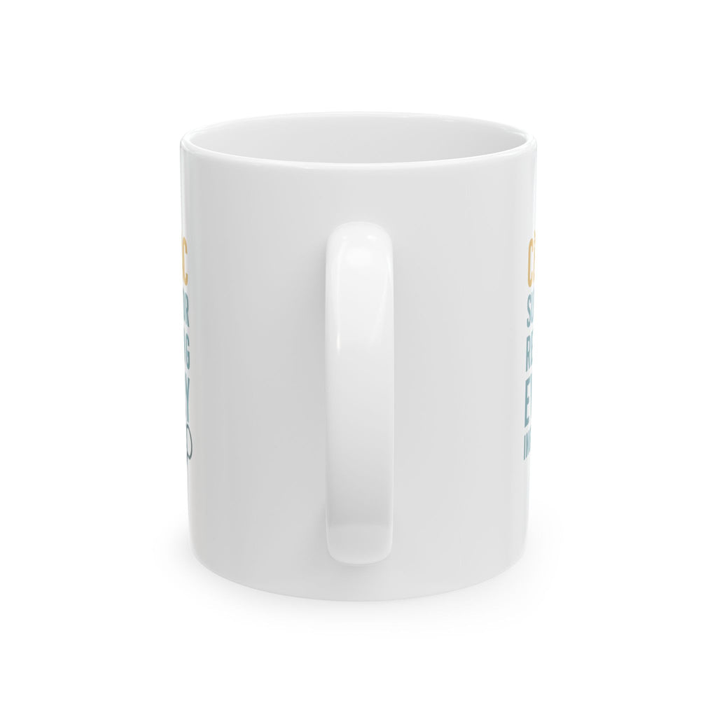 Celiac Survivor Reading Every Ingredient Since Diagnosis Coffee Mug | Unique Gift | Ceramic Mug