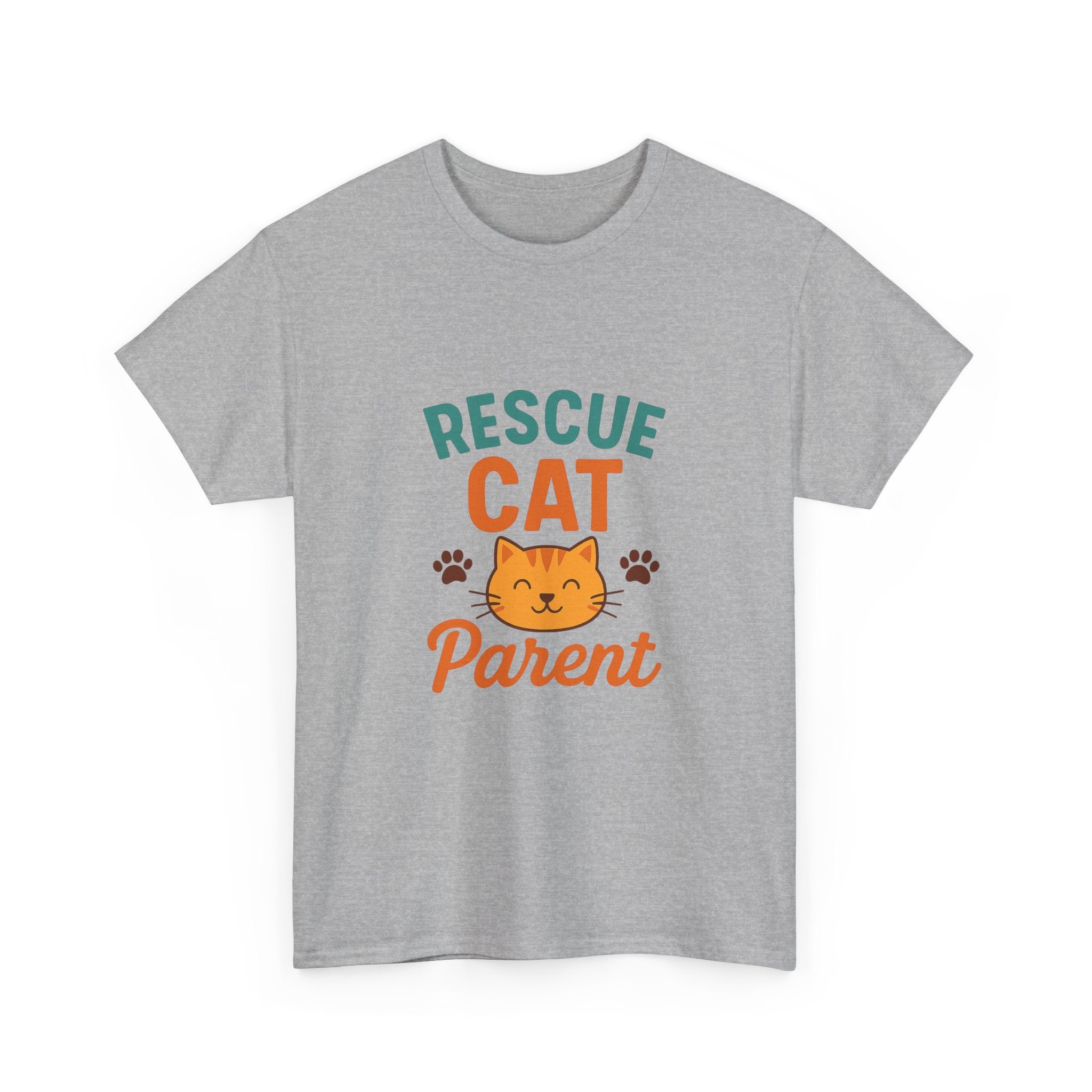 Rescue Cat Changed My Life T-Shirt | Adoption Gift | Graphic Tee