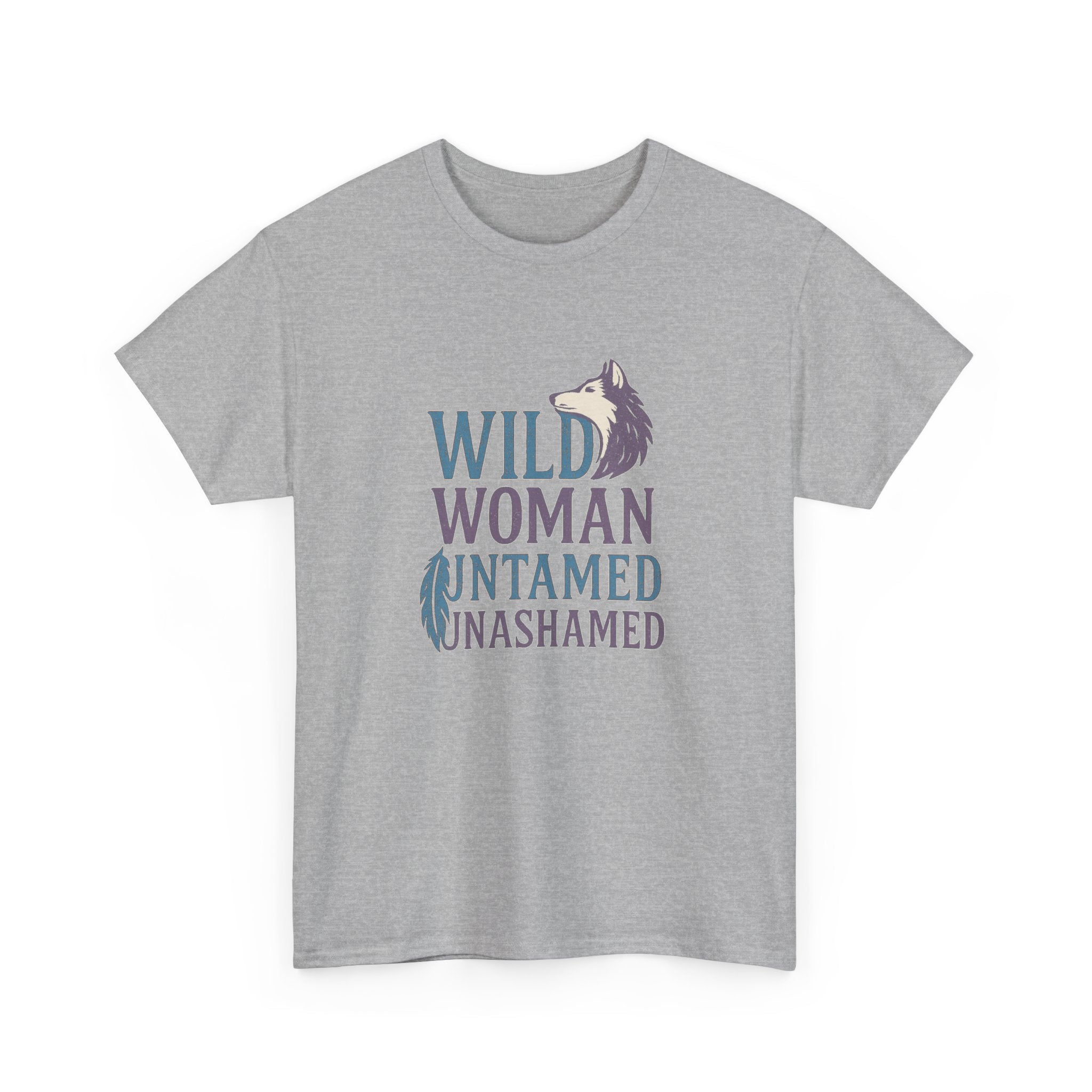 Wild Woman Untamed and Unashamed T-Shirt | Unique Gift | Graphic Tee