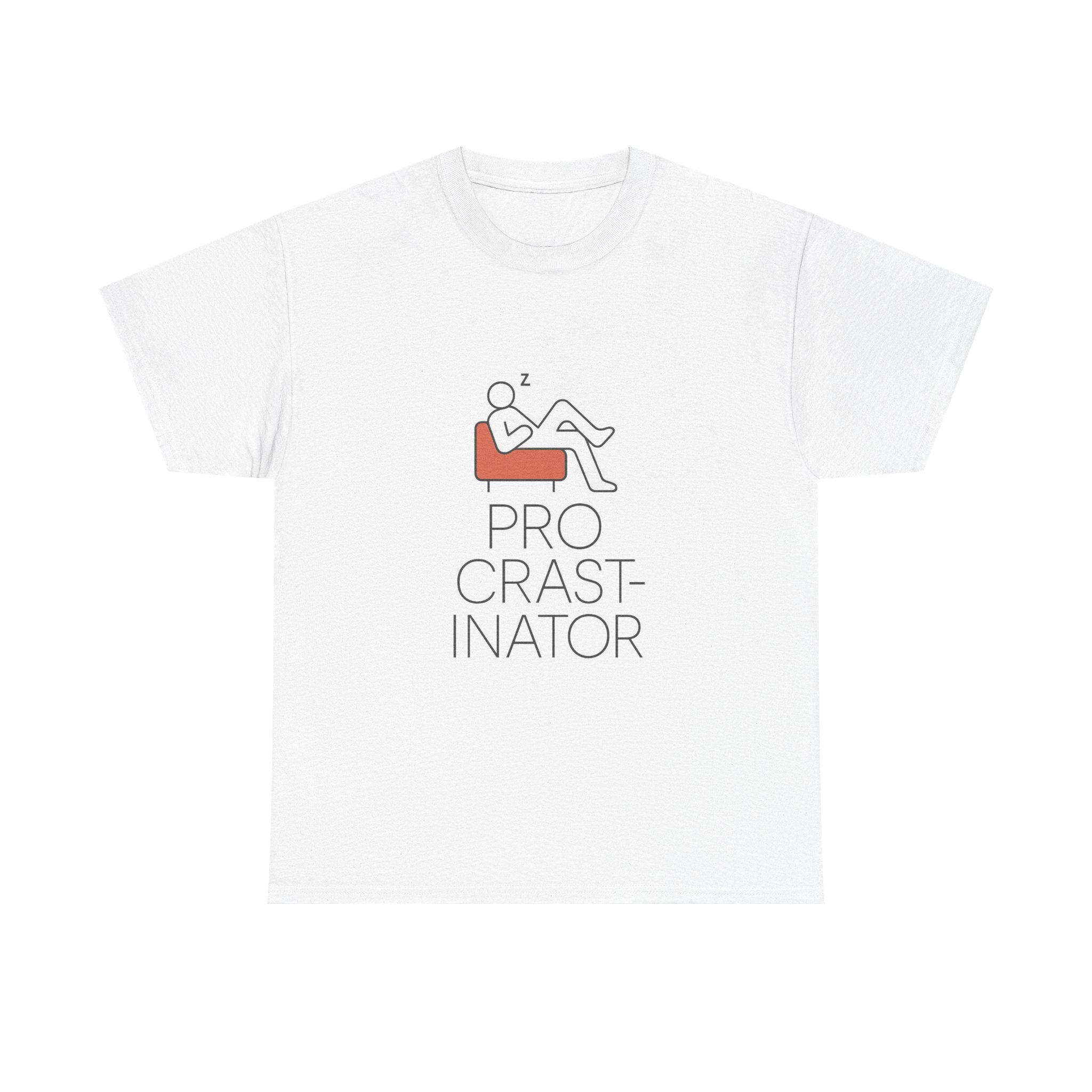 Procrastinating Champion Undefeated T-Shirt | Funny Humor Gift | Graphic Tee