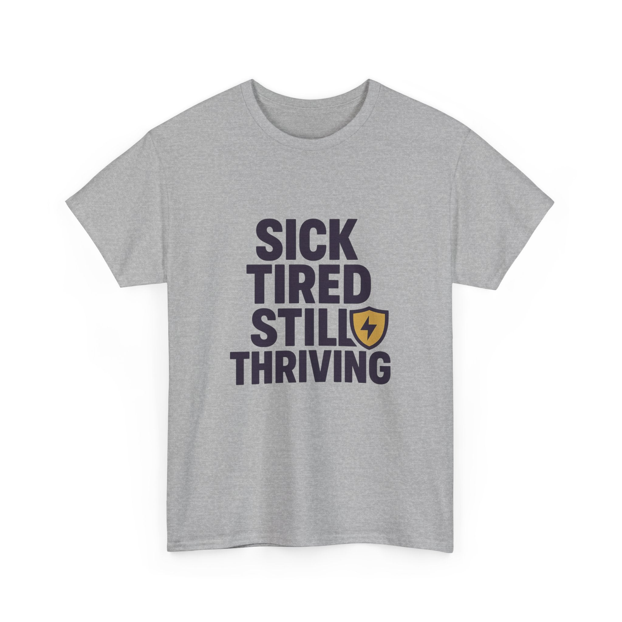 Chronic Illness Warrior Sick Tired Thriving T-Shirt | Unique Gift | Graphic Tee