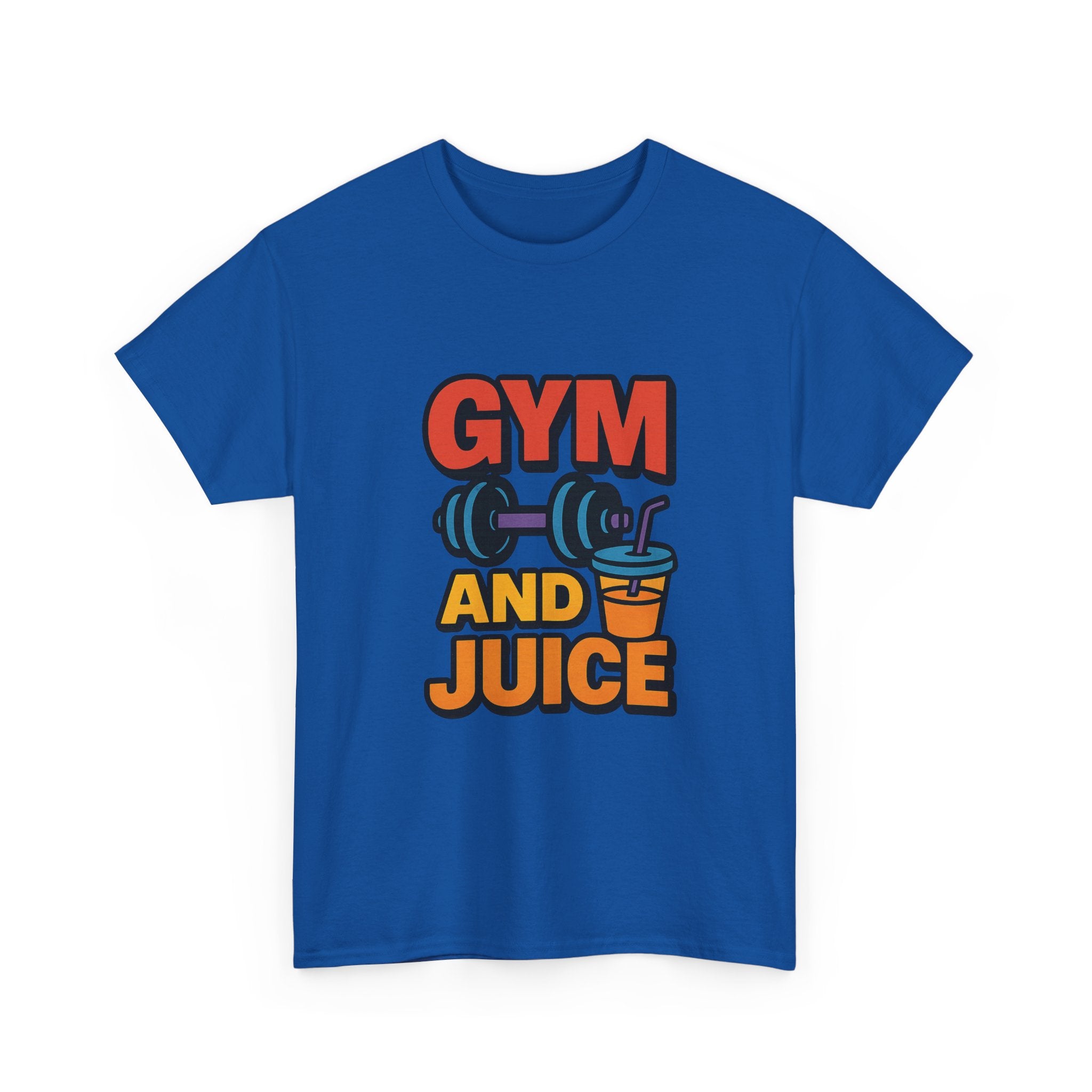 Gym And Juice Fitness T-Shirt | Unique Gift | Graphic Tee