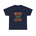 Survived Leg Day Need A Nap T-Shirt | Funny Gym Gift | Graphic Tee