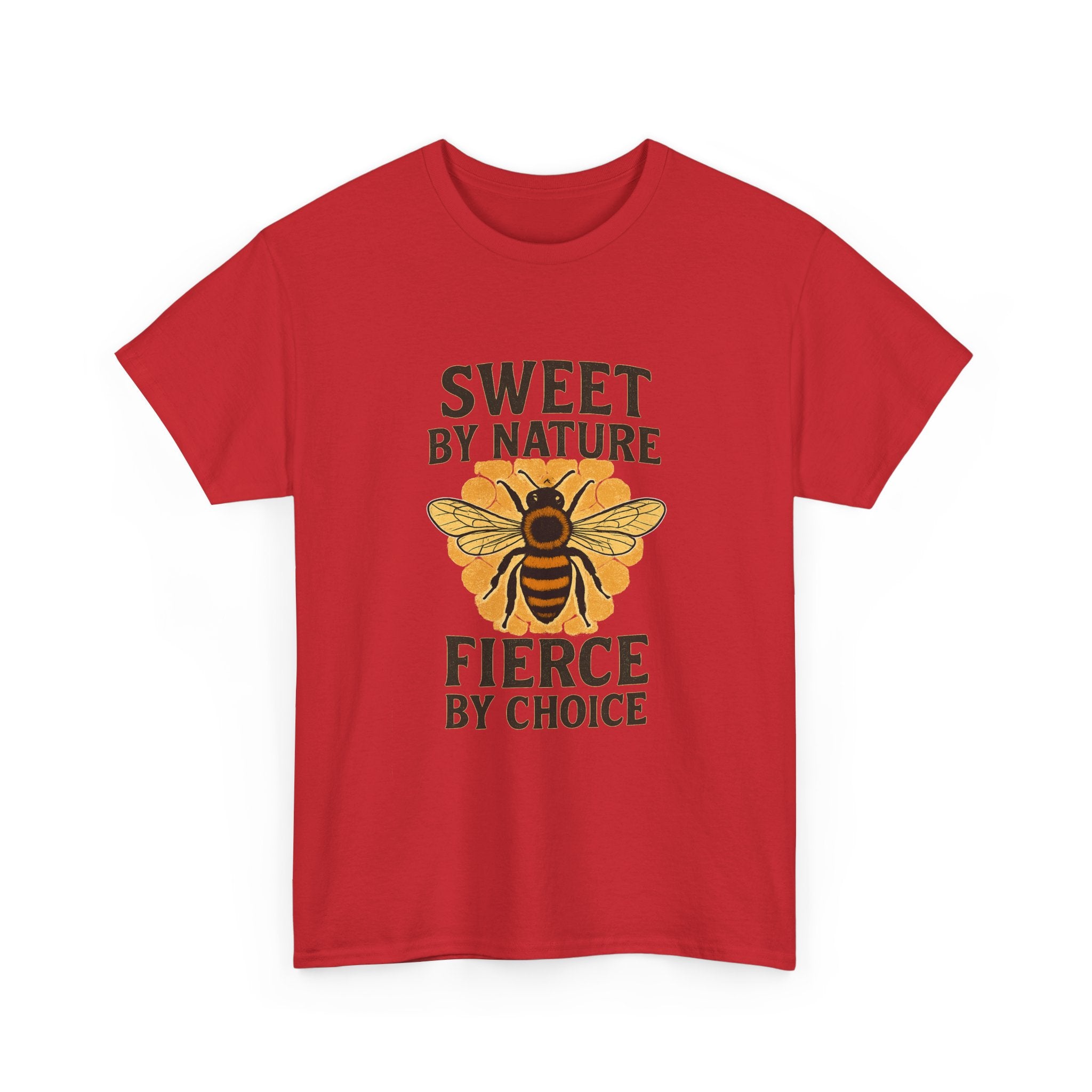 Beekeeper Sweet By Nature Fierce By Choice T-Shirt | Unique Gift | Graphic Tee