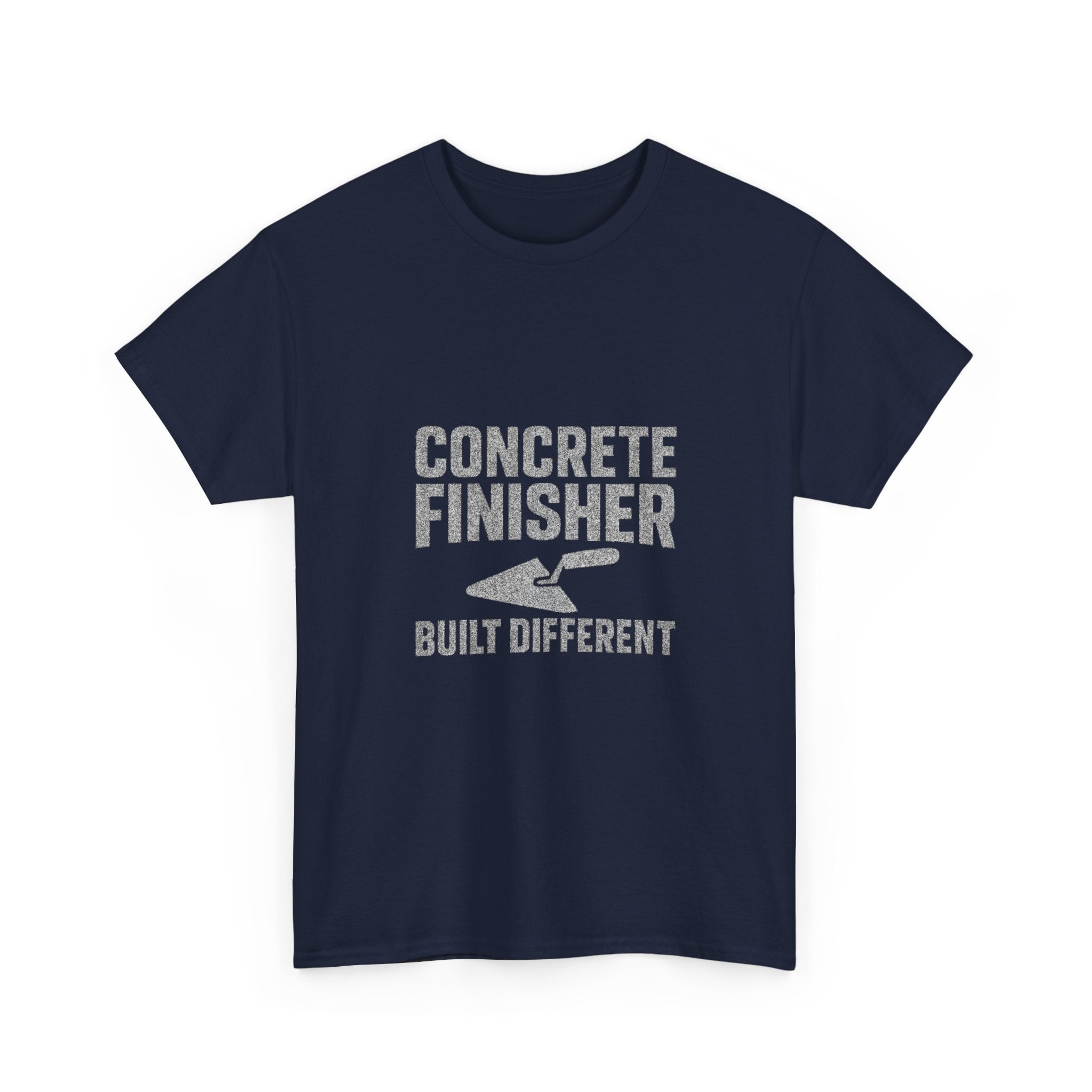 Concrete Finisher Built Different Profession T-Shirt | Unique Gift | Graphic Tee
