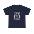 Legend Has It She Enjoys the Outdoors T-Shirt | Unique Gift | Graphic Tee