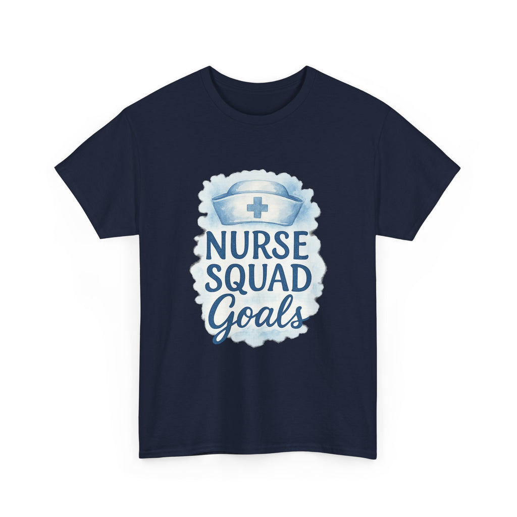 Nurse Squad Powered By Coffee T-Shirt | Nurse Team Humor | Graphic Tee