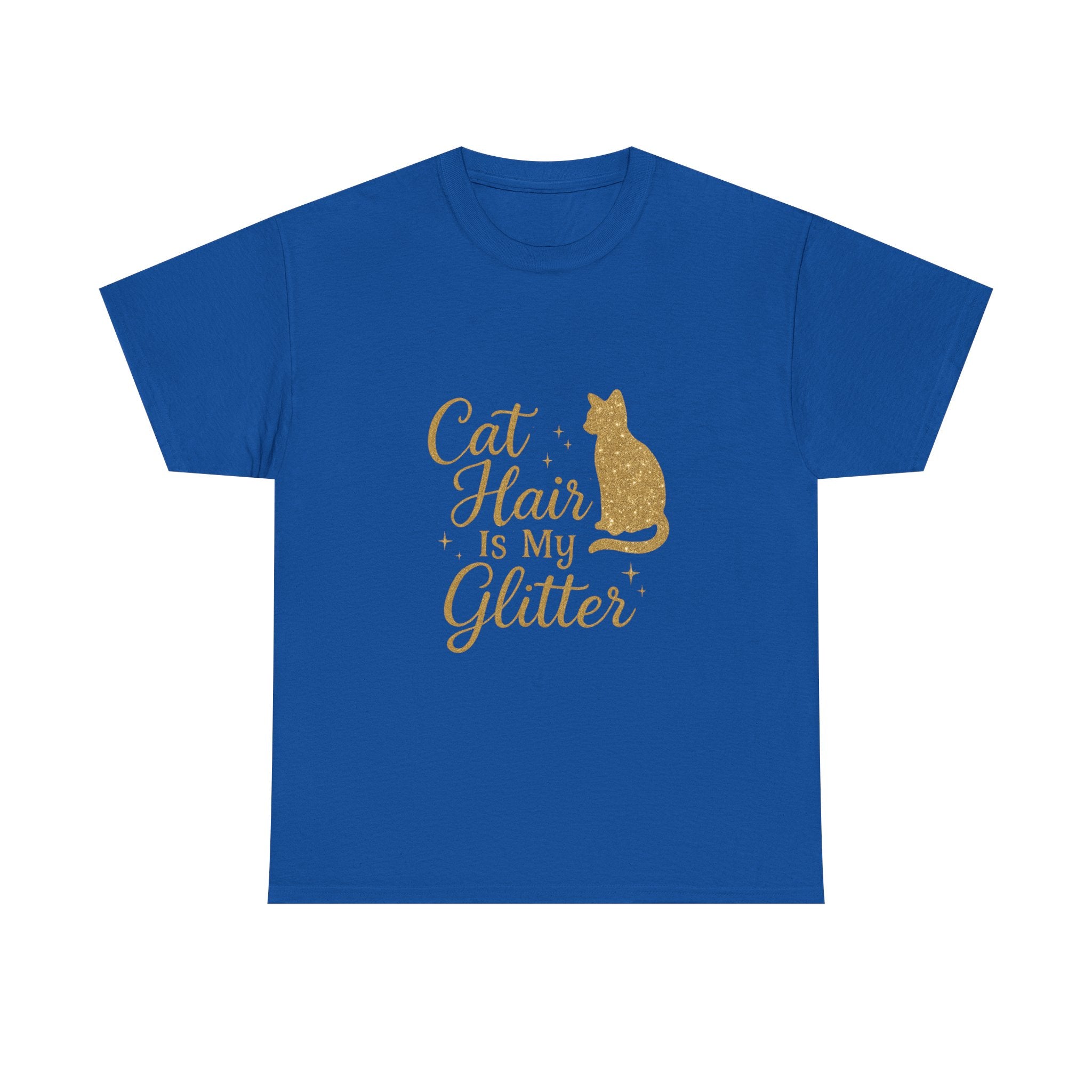 Cat Hair Is My Glitter Cat Mom T-Shirt | Cat Lover Gift | Graphic Tee