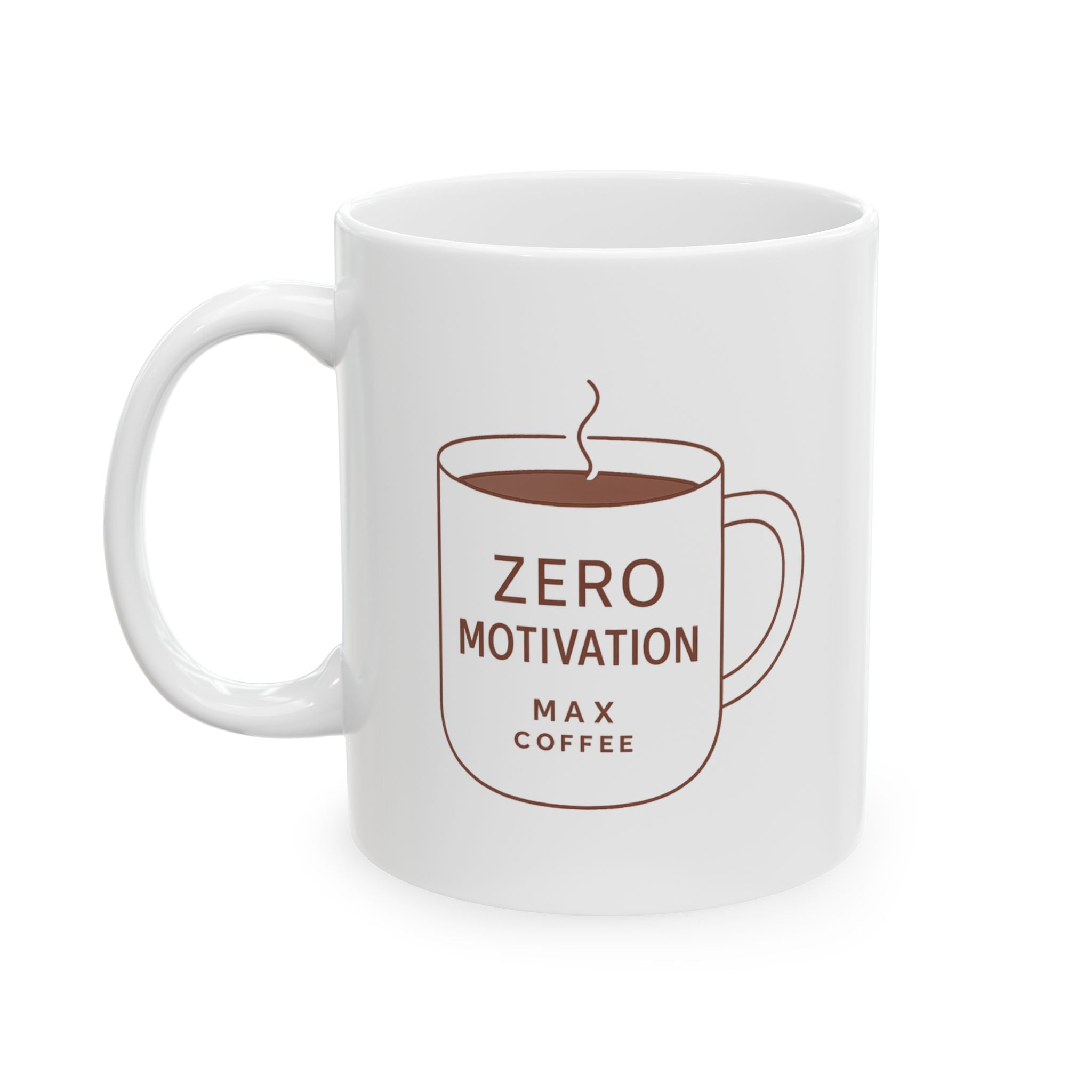 Zero Motivation Loading Indefinitely Coffee Mug | Funny Gift | Ceramic Mug