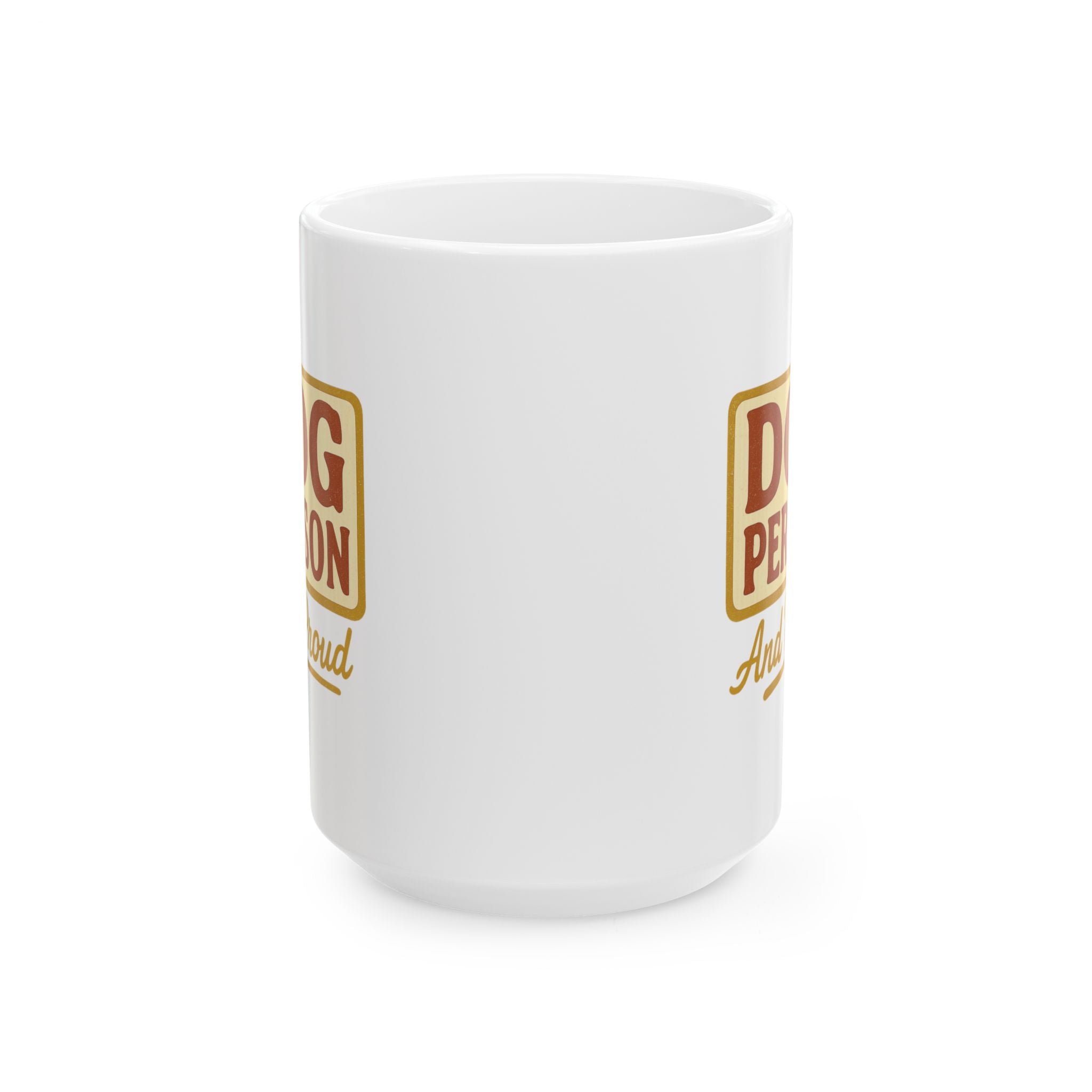 100 Percent Dog Person Do Not Adjust Coffee Mug | Funny Dog Gift | Ceramic Mug