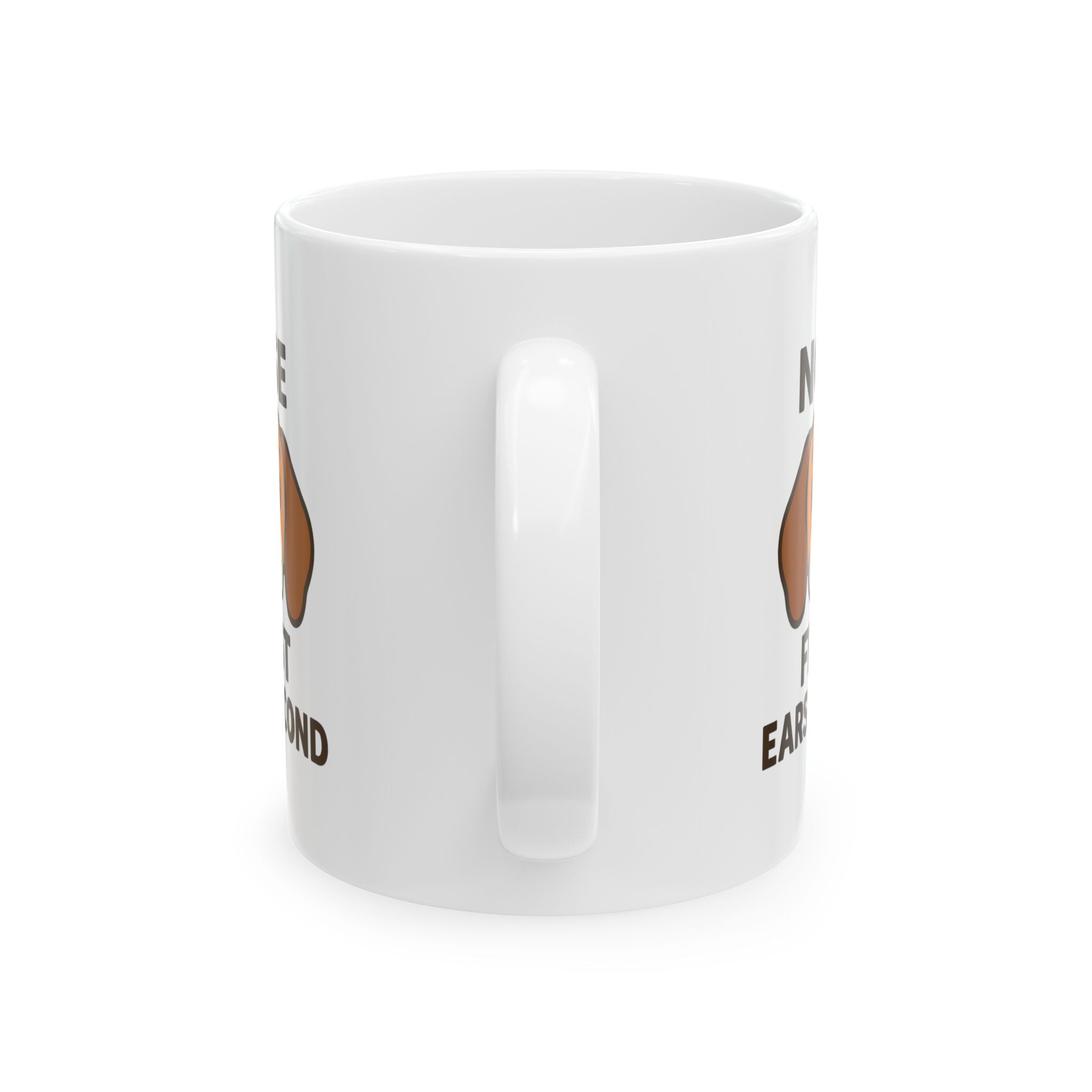 Beagle Dad Nose First Ears Second Coffee Mug | Gift for Dad | Ceramic Mug