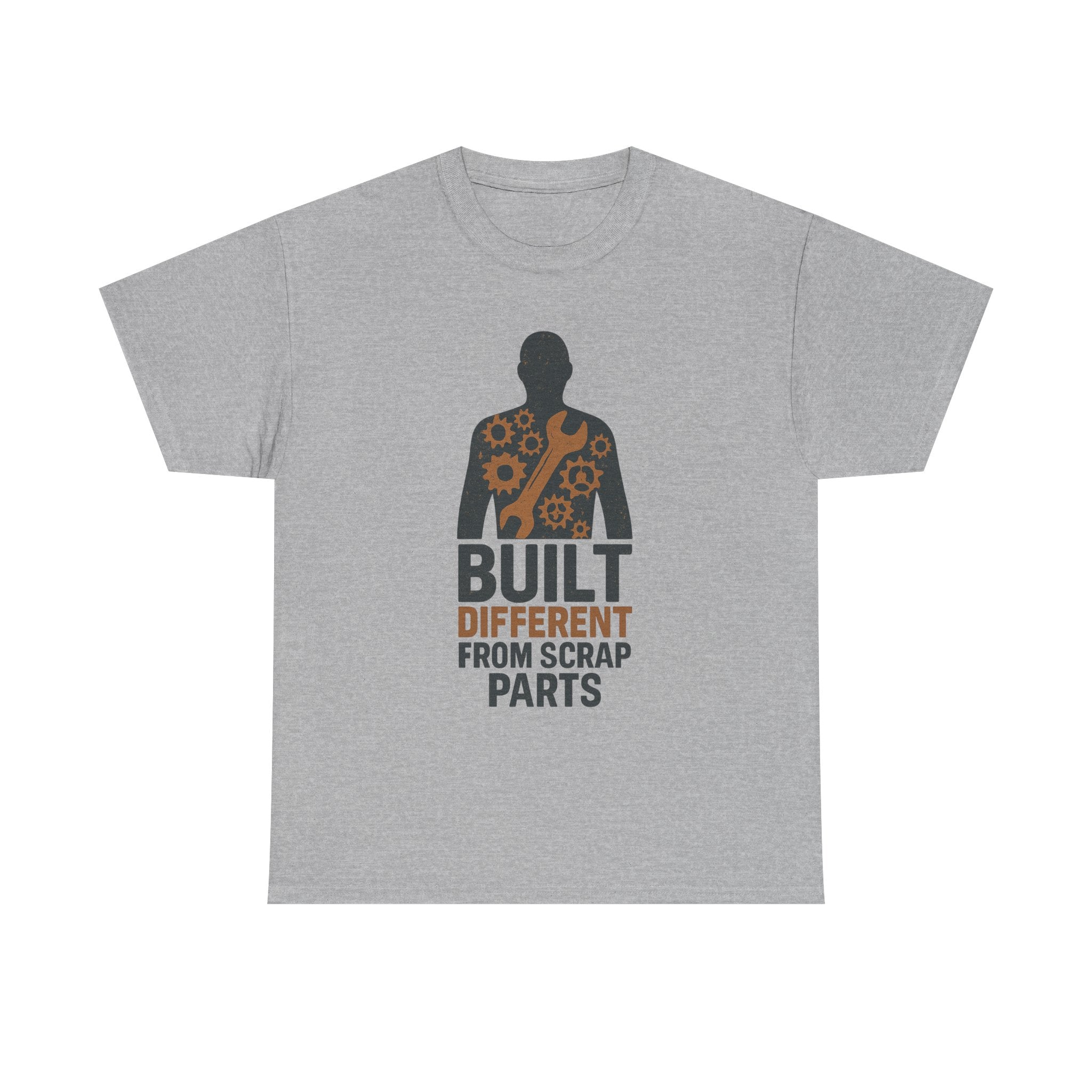 Built Different From Scrap Parts T-Shirt | Unique Gift | Graphic Tee